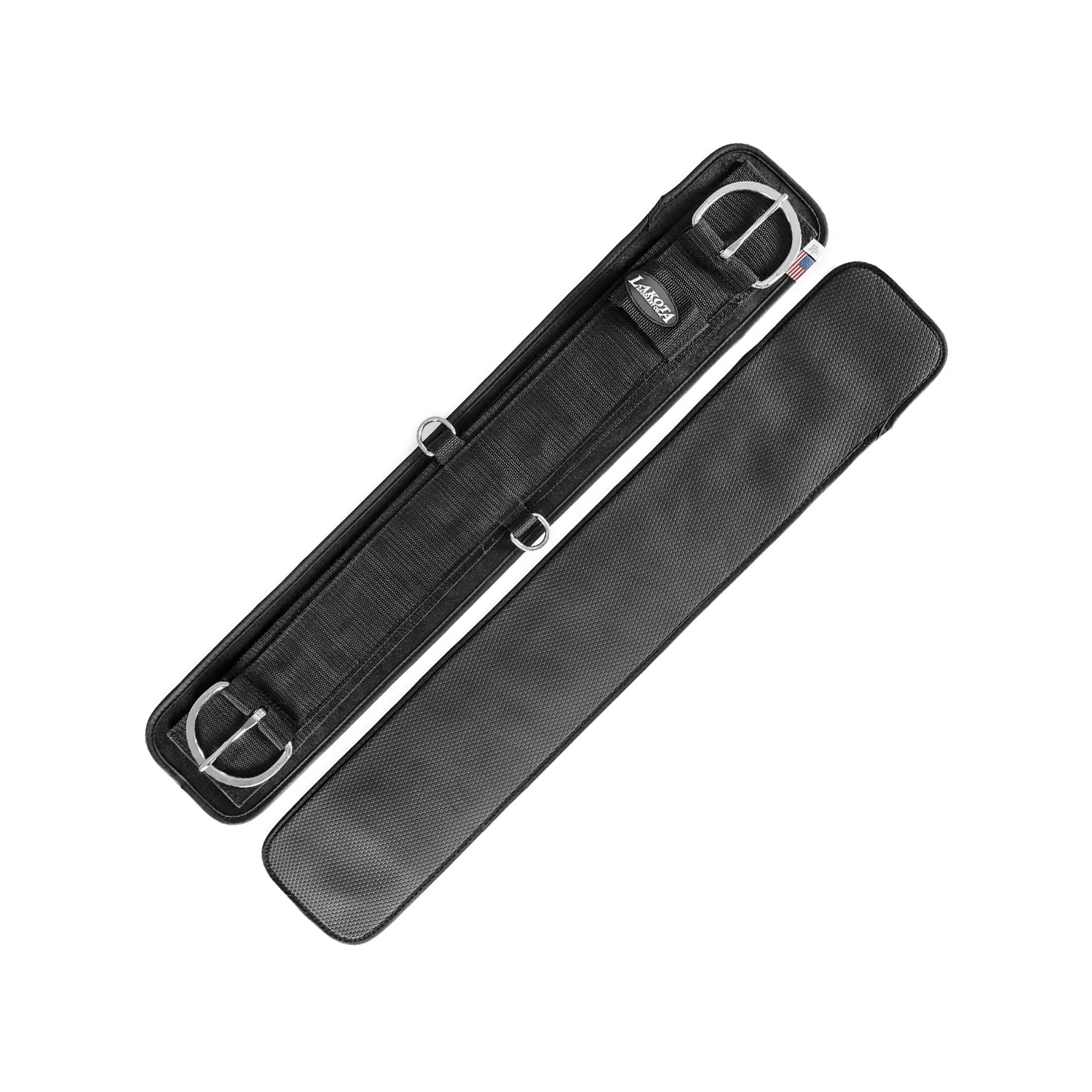 Western saddle strap for horse in neoprene and Velcro Lakota