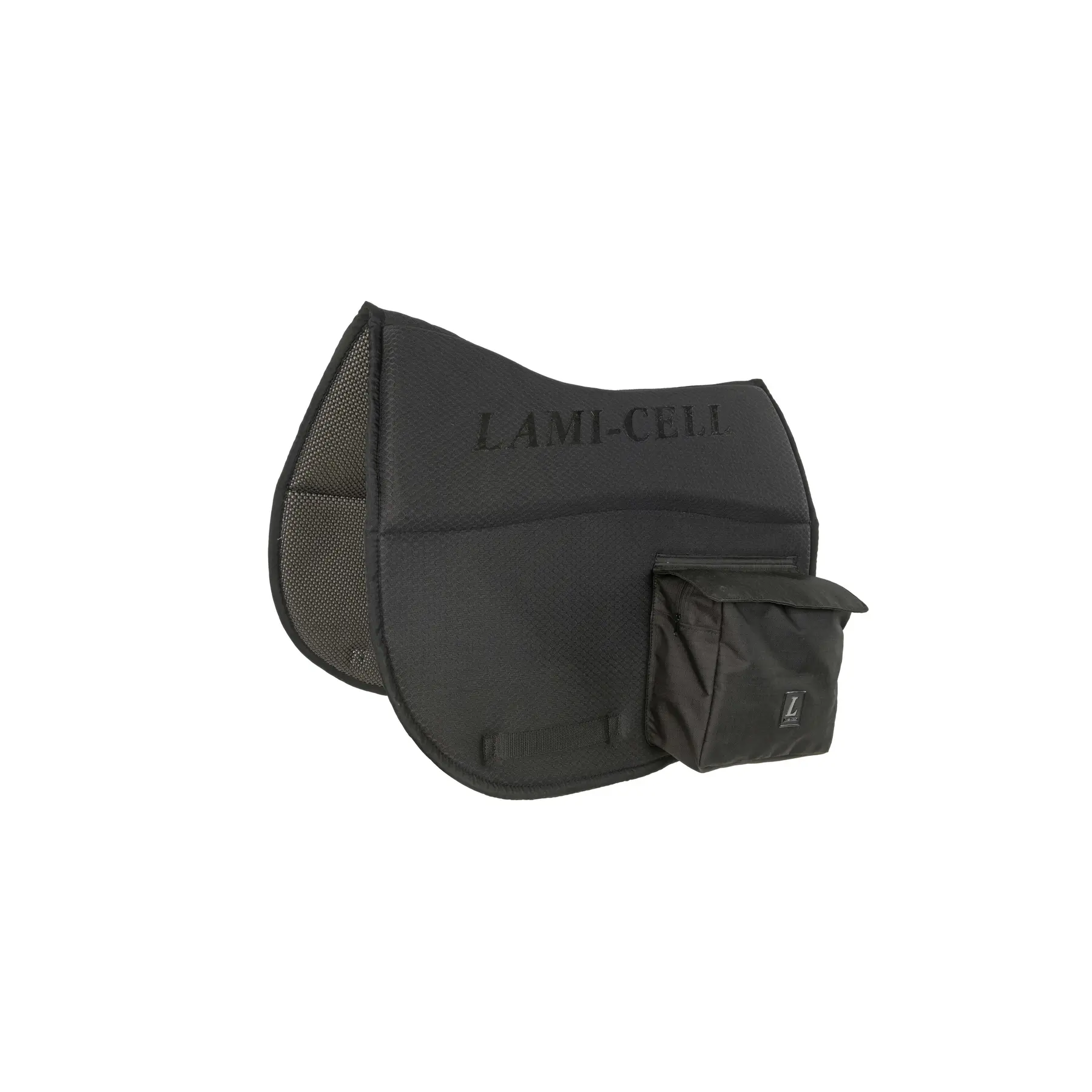 Saddle pad with pockets for horses Lami-Cell