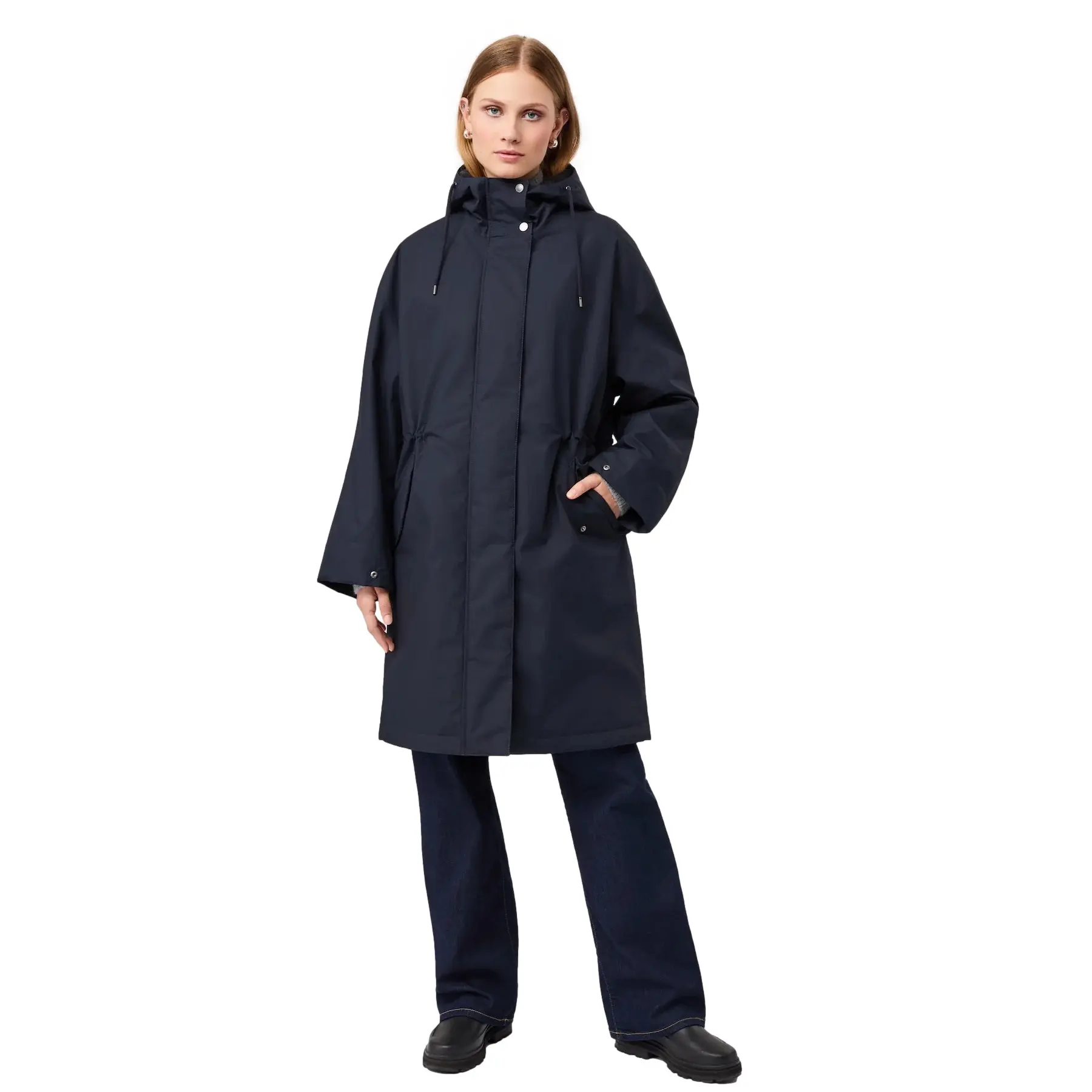 Parka mit Kapuze, Damen LangerChen
