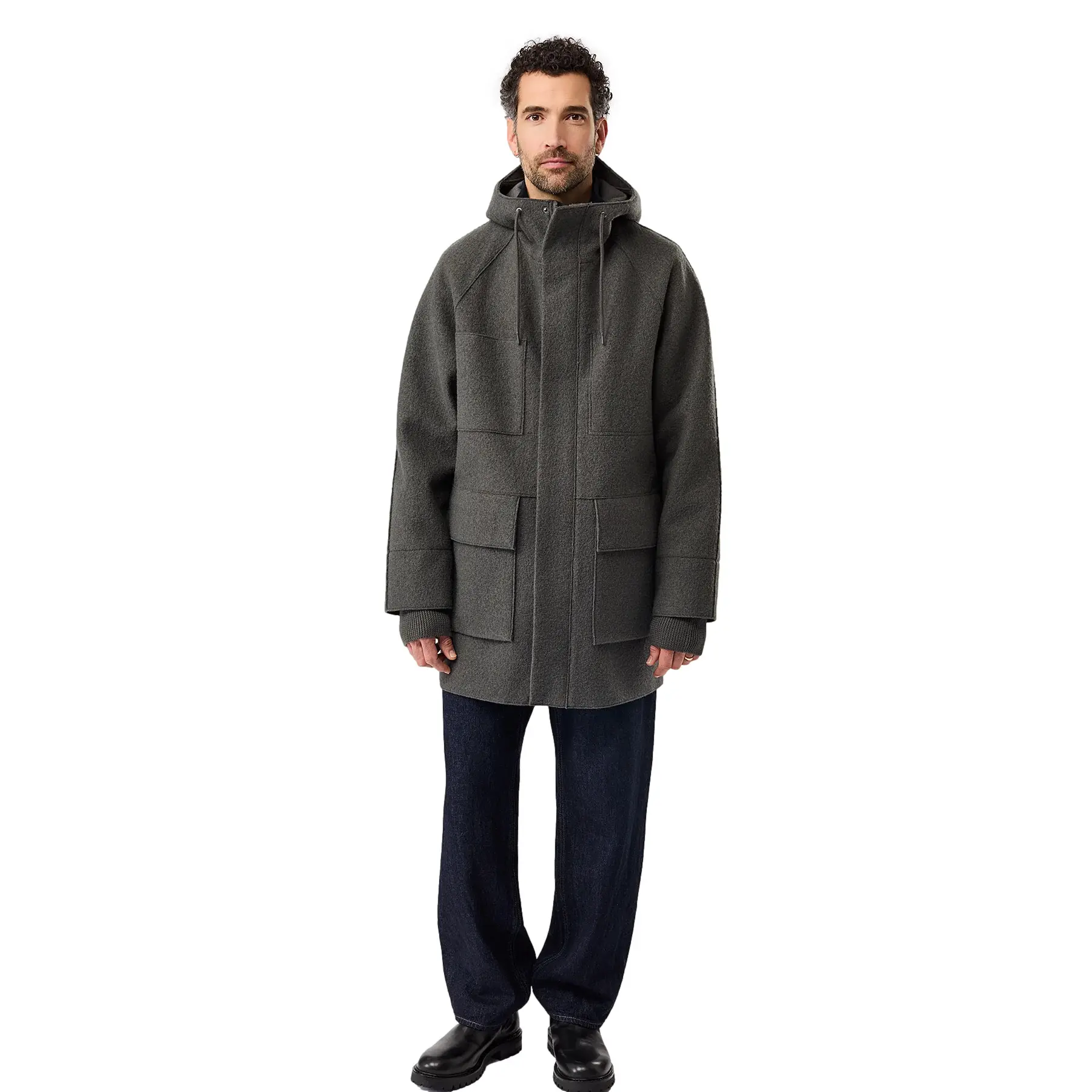 Parka mit großen Taschen LangerChen