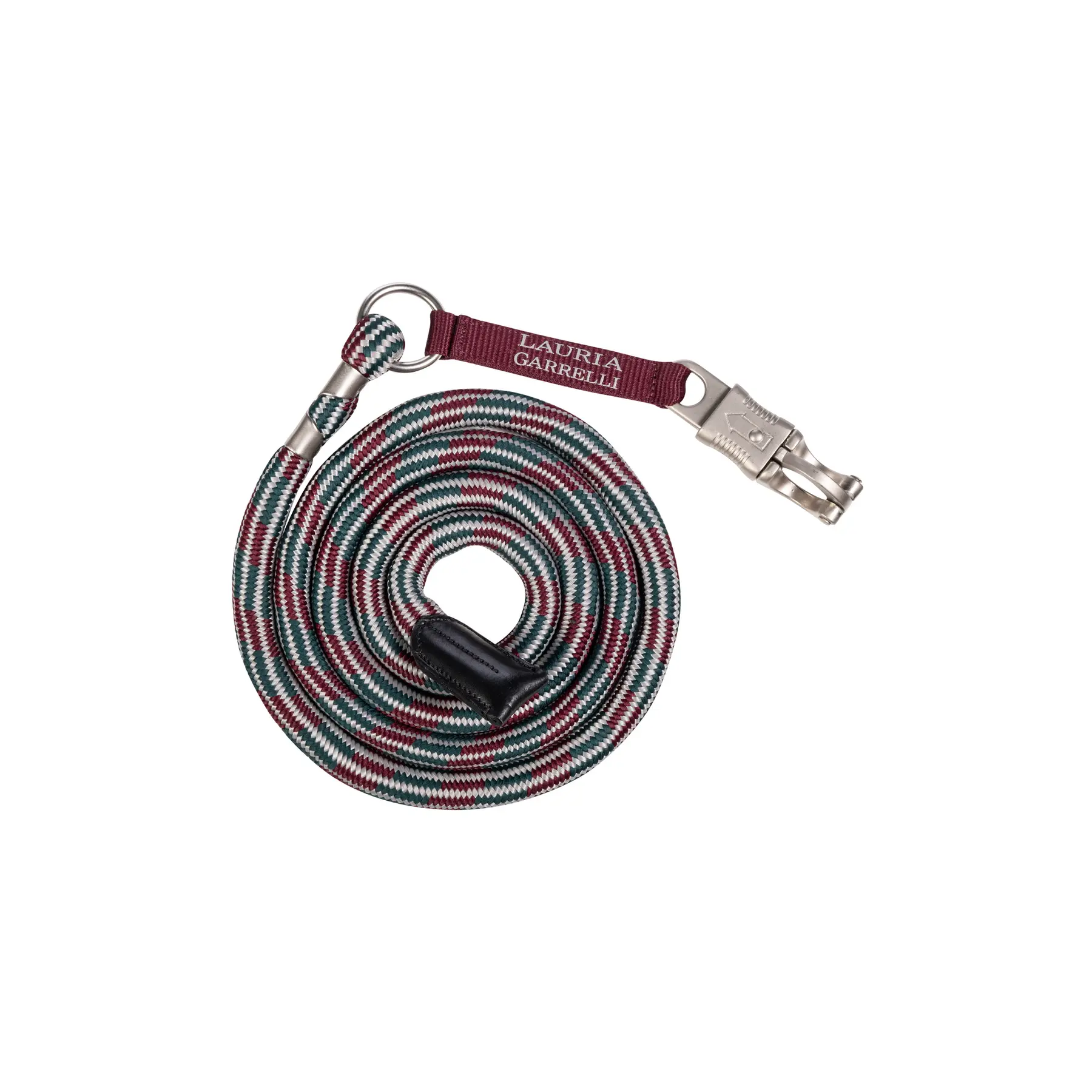 Riding lanyard with anti-panic snap hook Lauria Garrelli Livigno