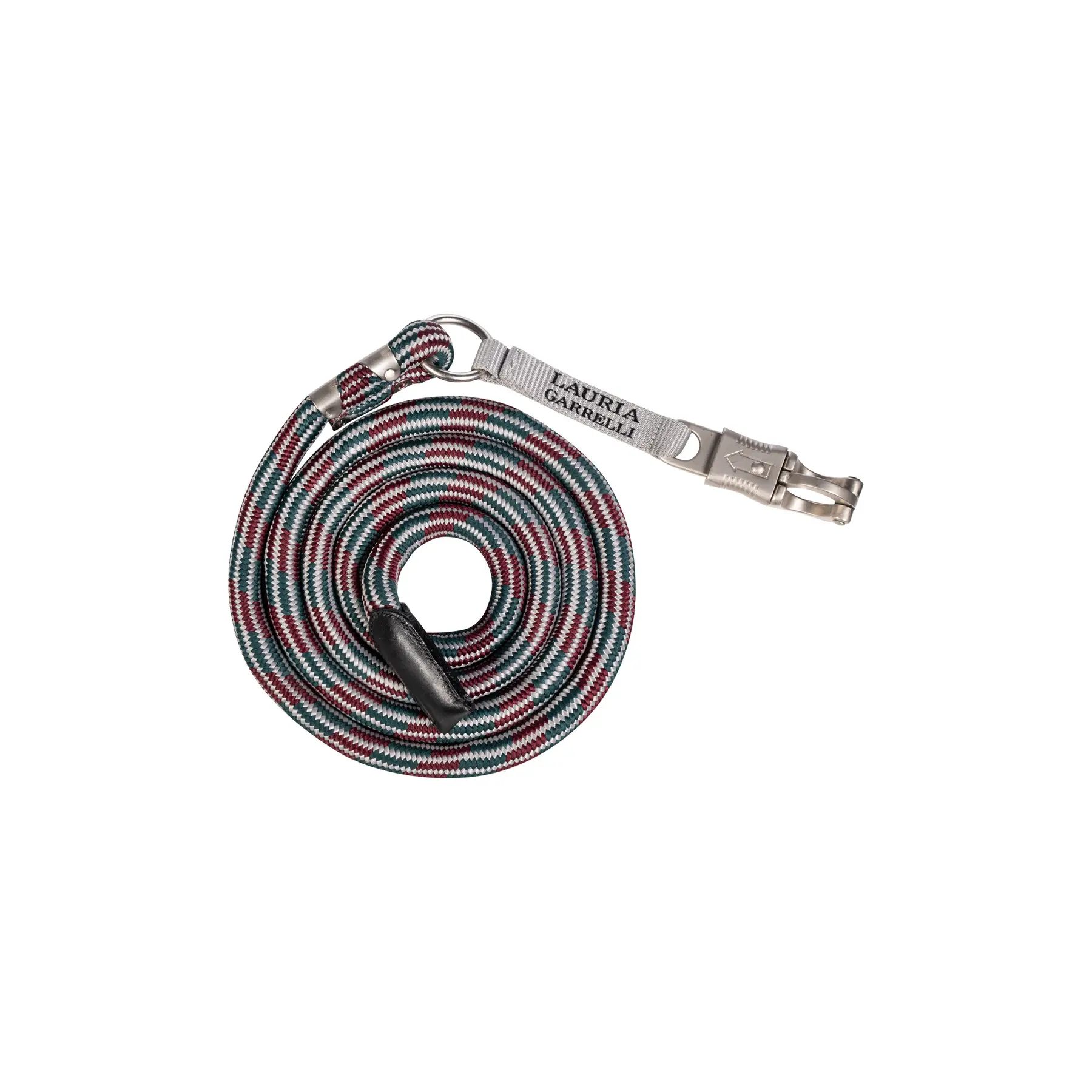 Riding lanyard with anti-panic snap hook Lauria Garrelli Livigno