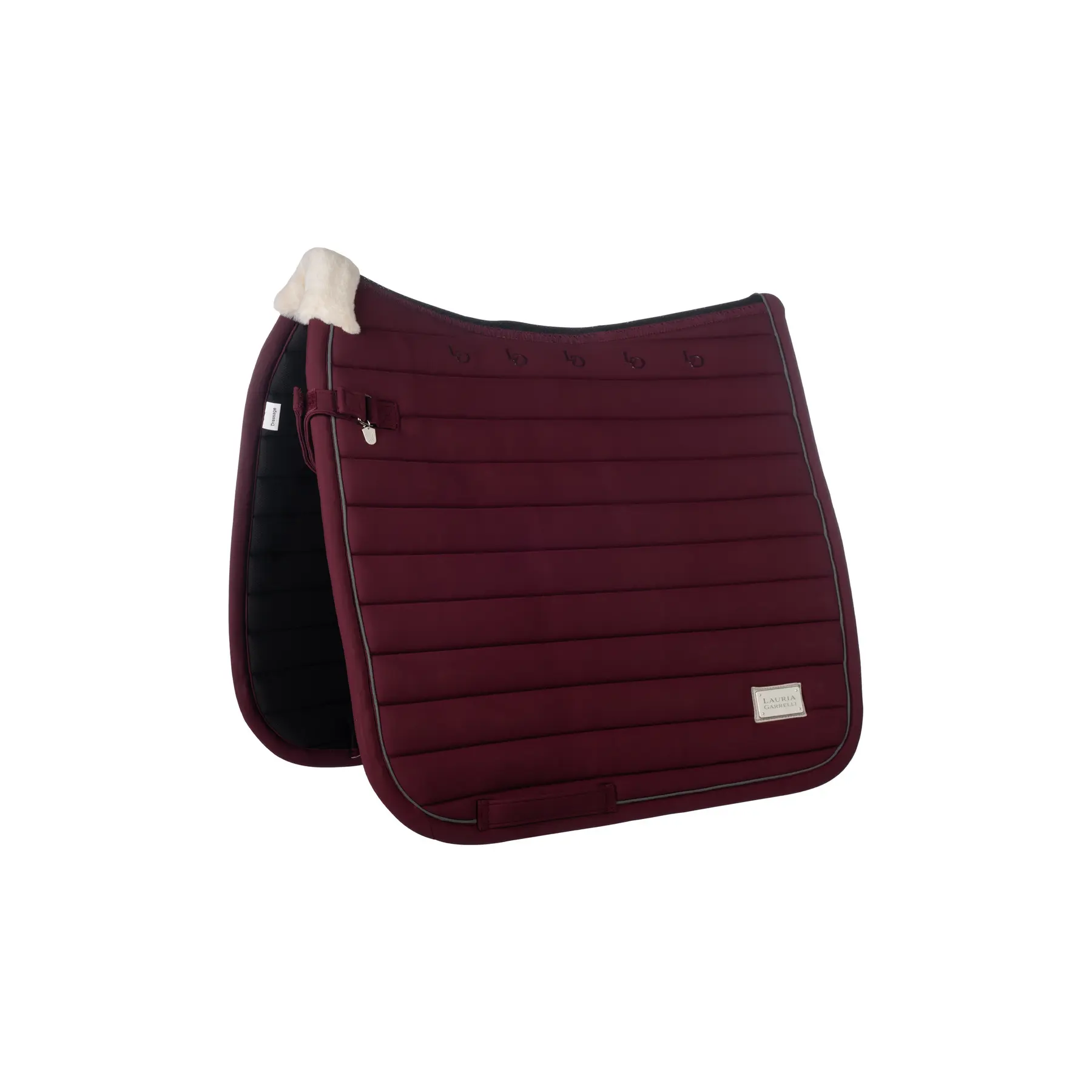 Dressage saddle pad for horses Lauria Garrelli Livigno Elegance