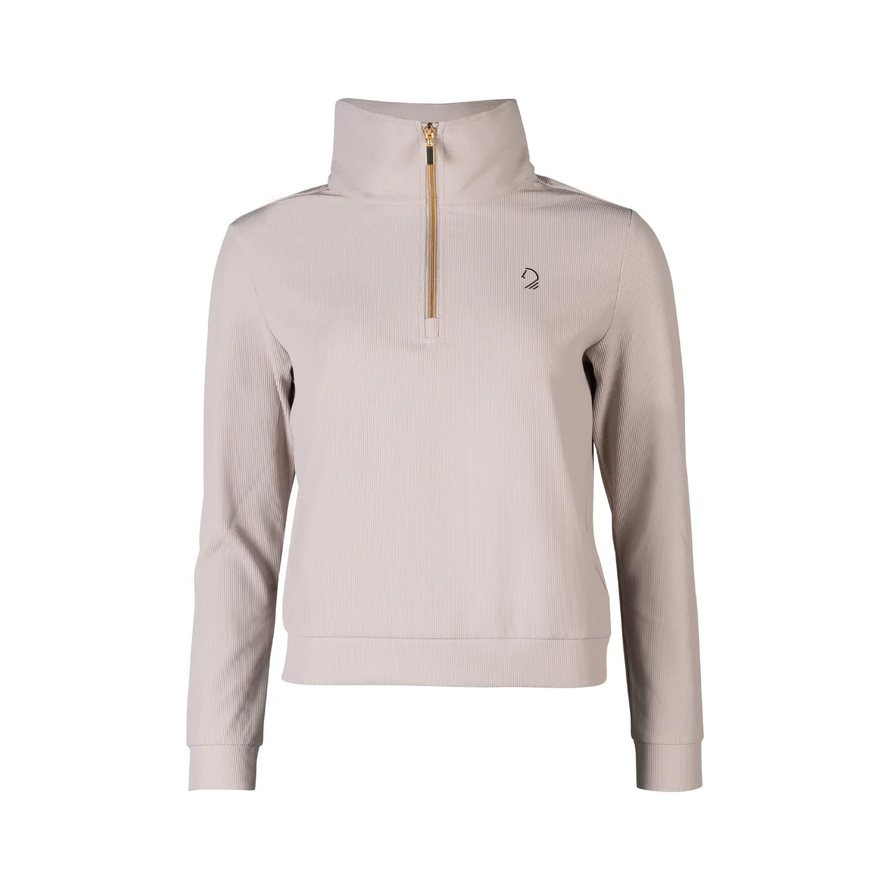 Sweatshirt 1/2 zip woman Lauria Garrelli Limone