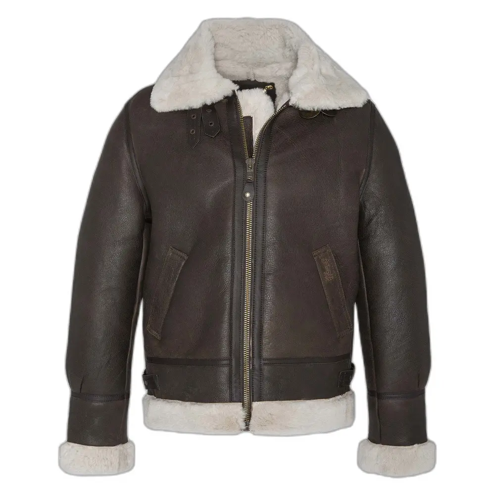 Bomber in shearling Schott