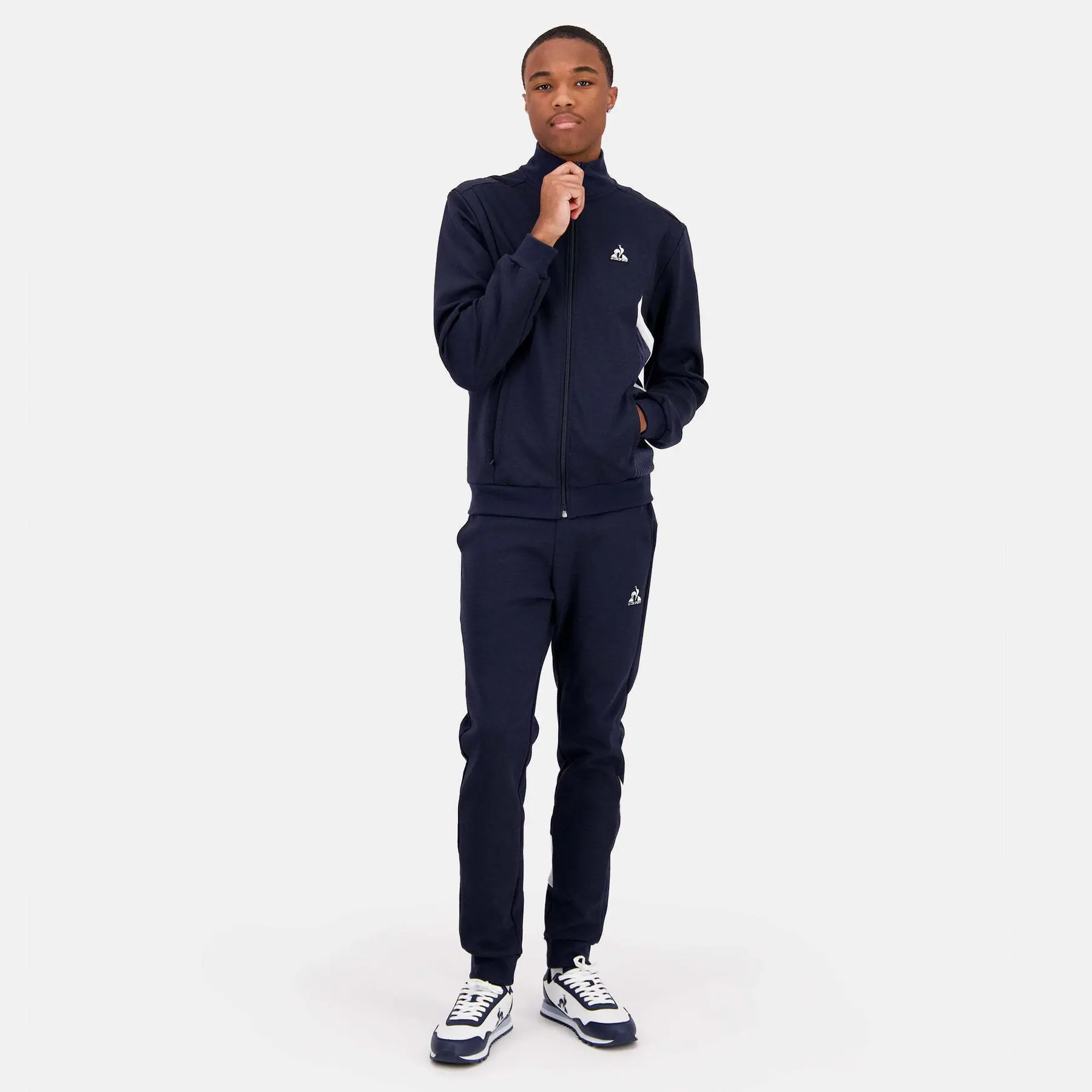 Sweatjacke mit Reißverschluss Le Coq Sportif Heritage
