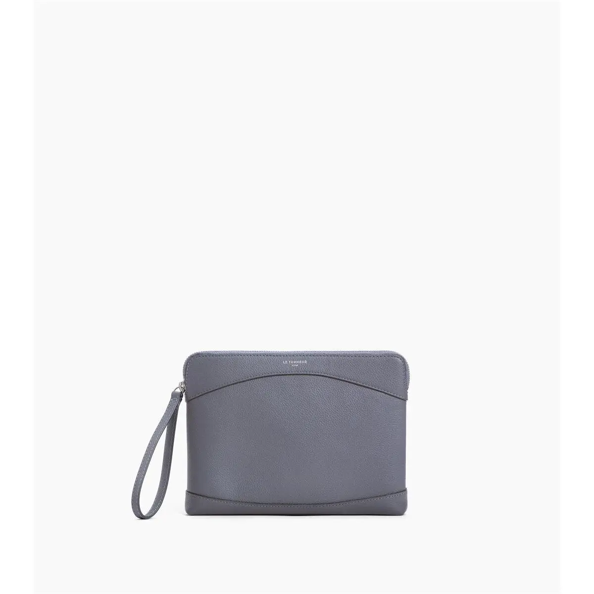 Pochette con zip e martellato donna Le Tanneur