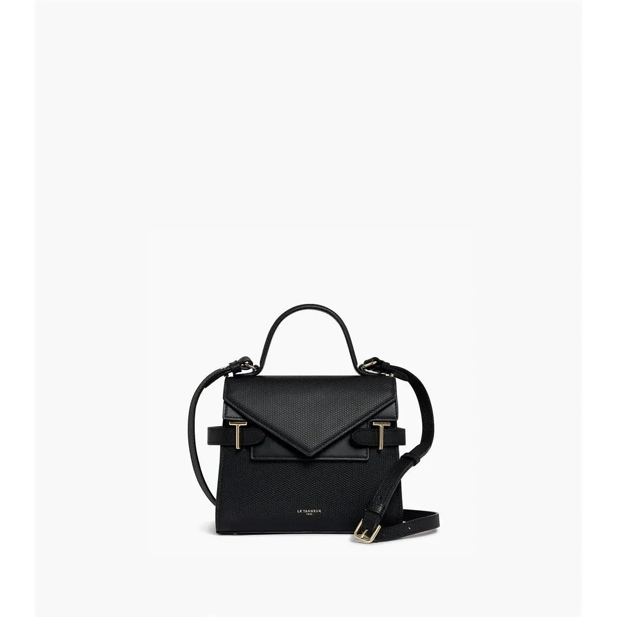 Borsa a mano con doppio pattina donna Le Tanneur