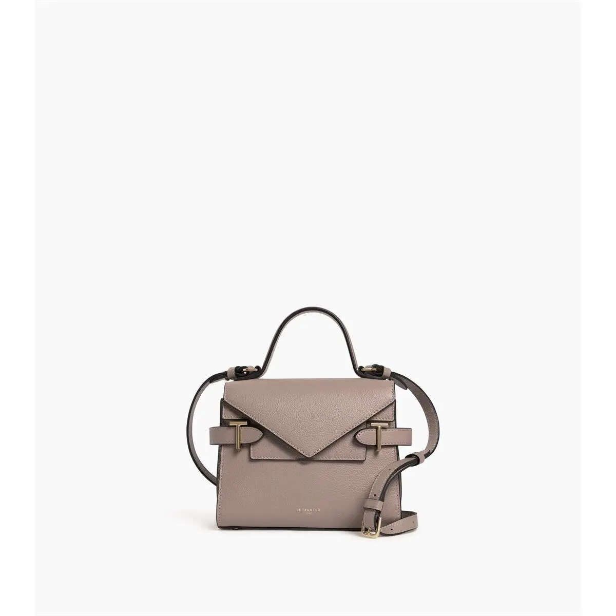 Borsa a mano con doppio pattina donna Le Tanneur
