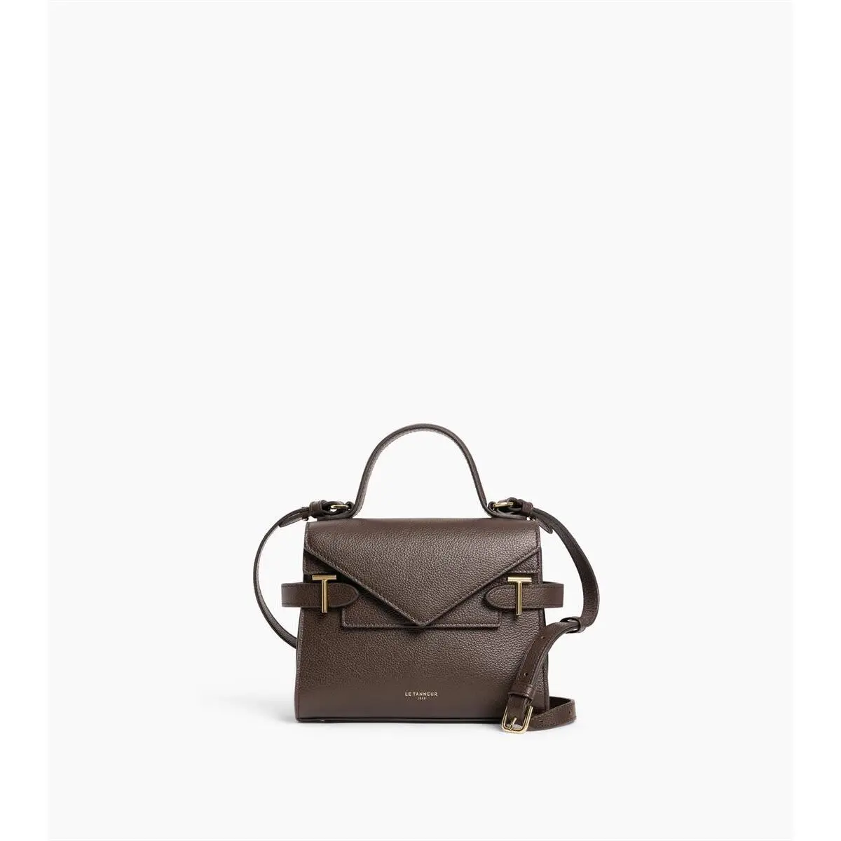 Borsa a mano con doppio pattina donna Le Tanneur