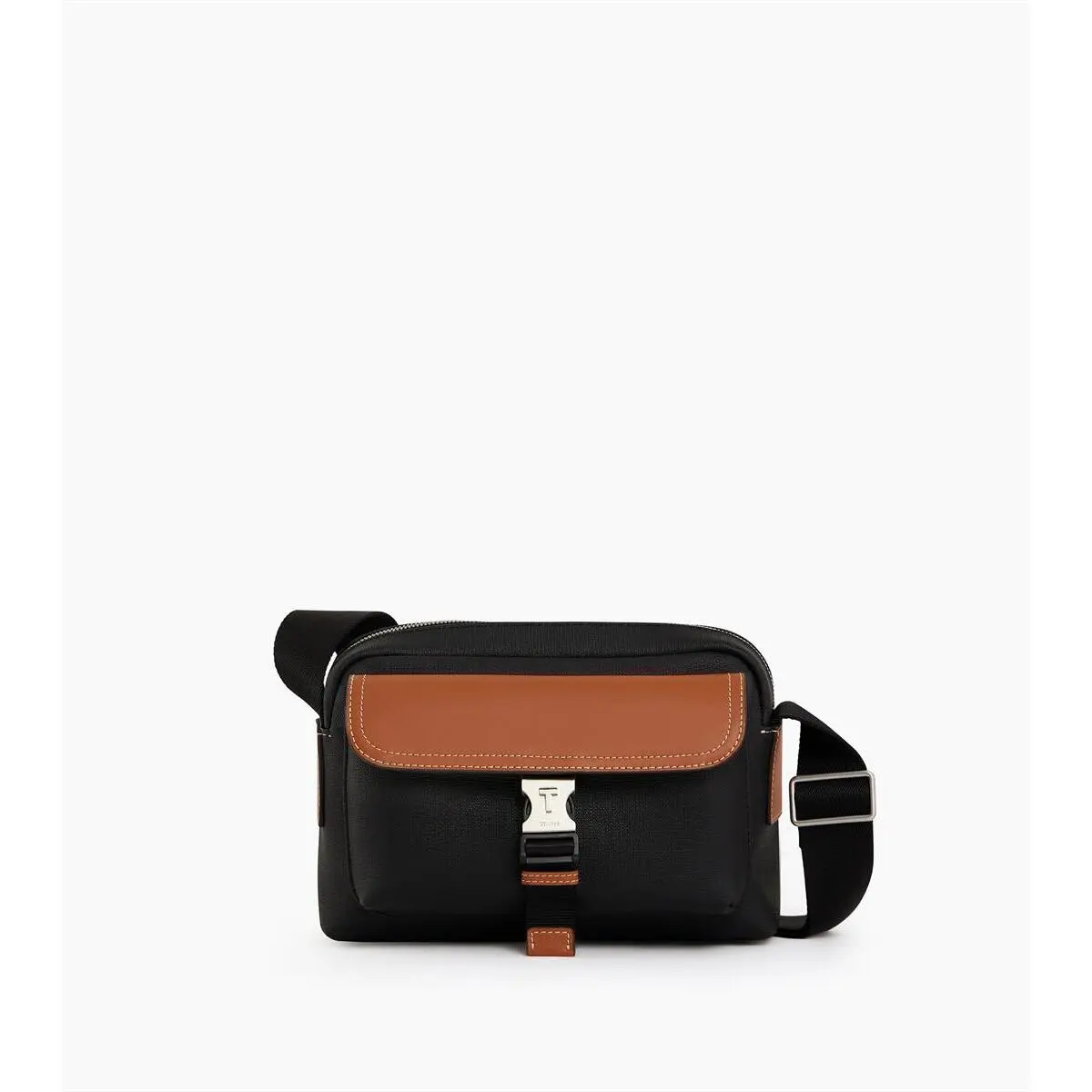 Borsa a tracolla bi-materia Le Tanneur Reporter