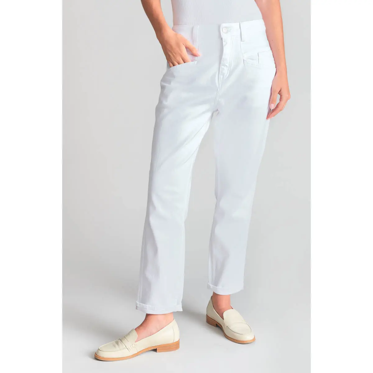 Jeans a vita alta da donna Le Temps des cerises Thil 400/60