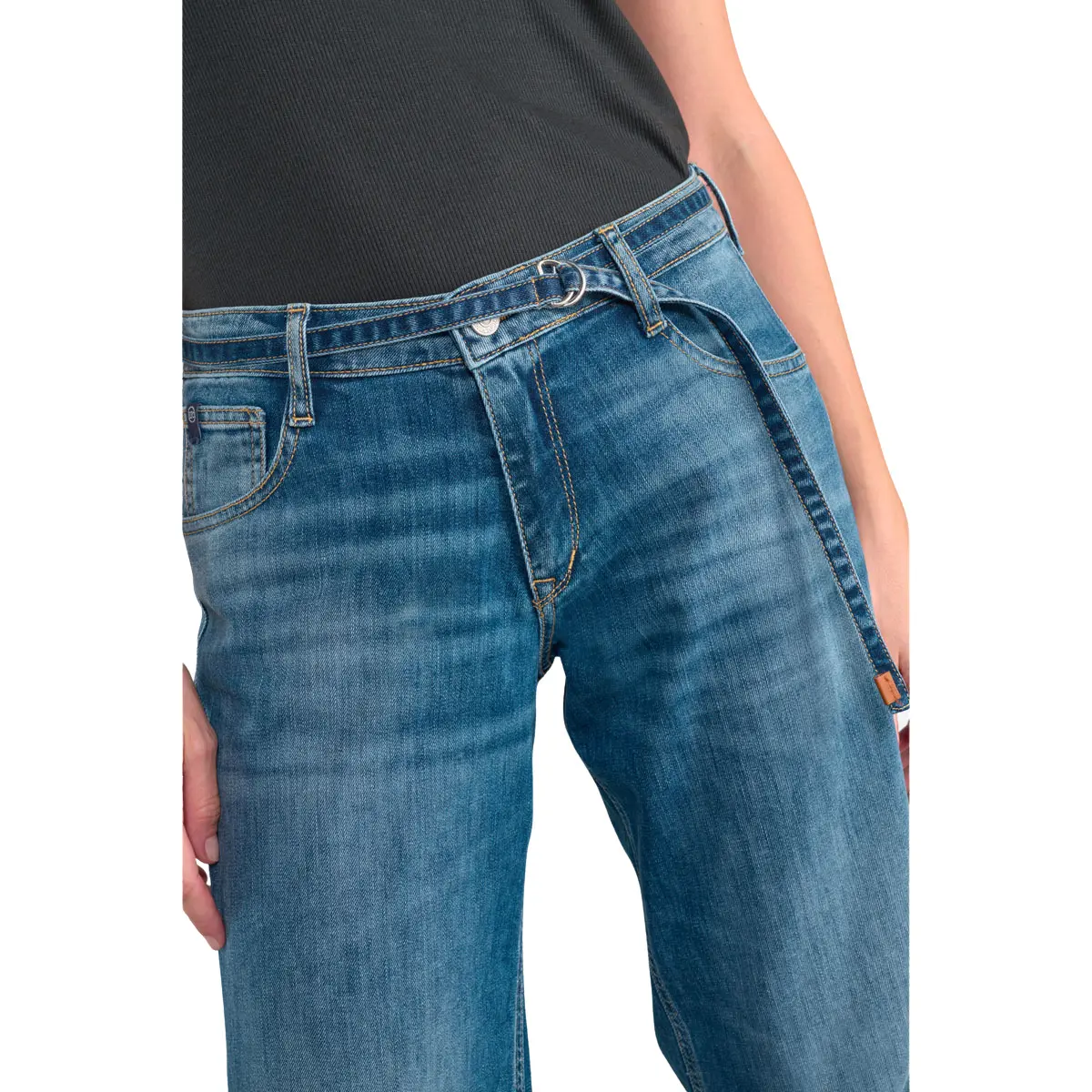 Jeans a gamba larga donna Le Temps des cerises Lauryn N°3