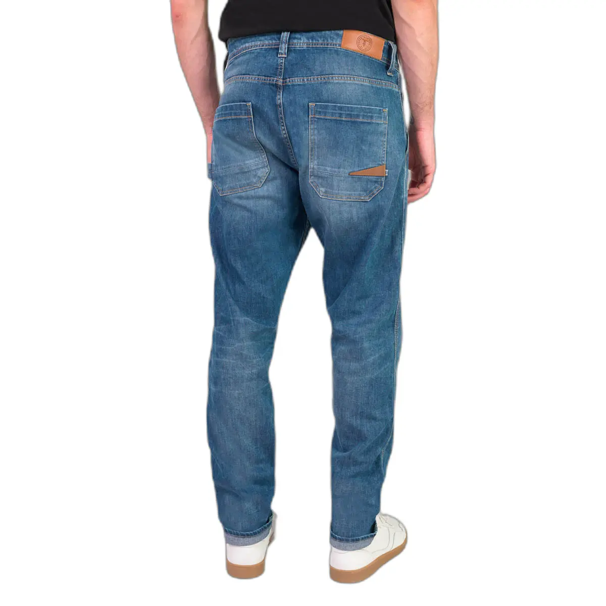 Jeans Le Temps des cerises Loose Work Bleu N°3