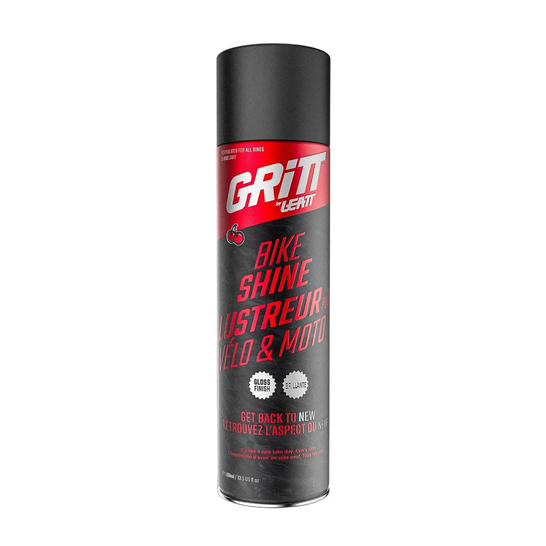 Schutzwachs Glanzfinish/Anwendung auf trockenem Fahrrad Leatt