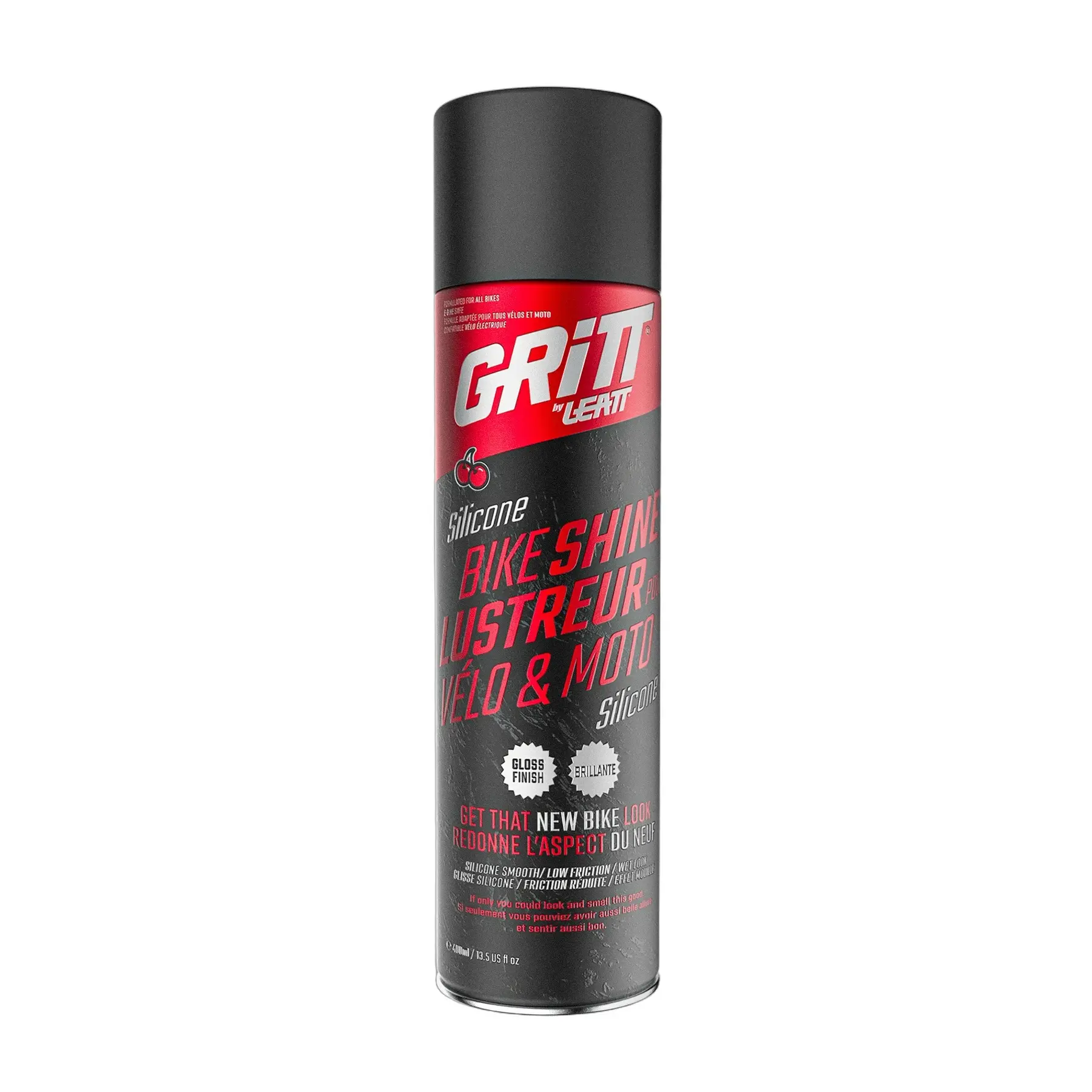 Cire de Schutz Silikon Finish/glänzend auf trockenem Fahrrad auftragen Leatt