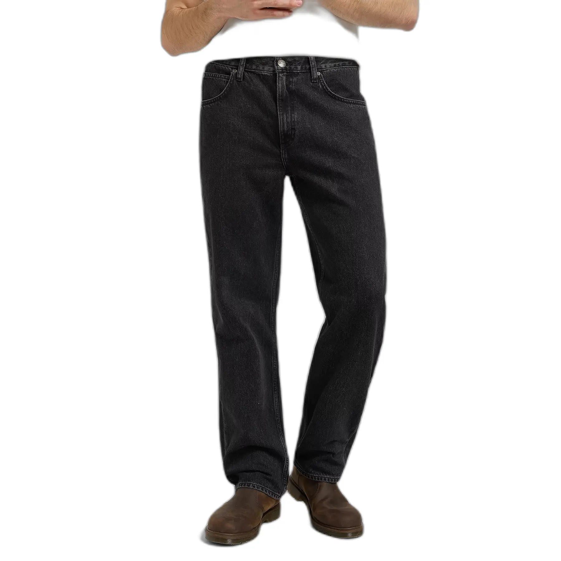 Lee - Mens Jeans - Relaxed Straight Fit - Haden - Reality Check - Image 2