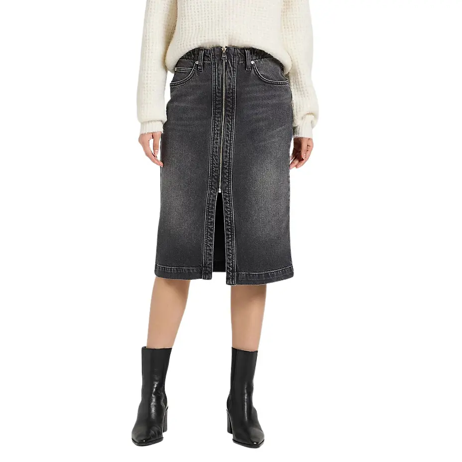 Jeansrock Damen Lee Moto