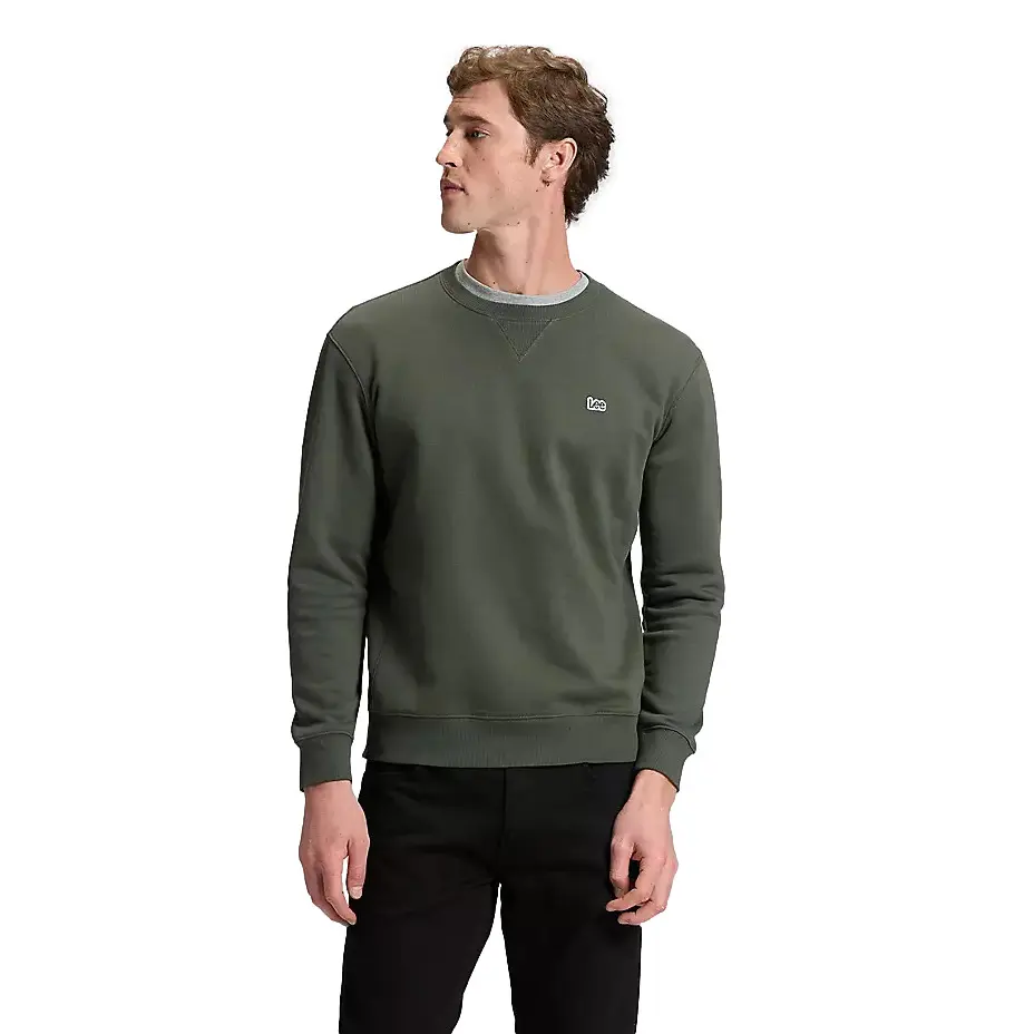 Sweatshirt Lee Patch Crew