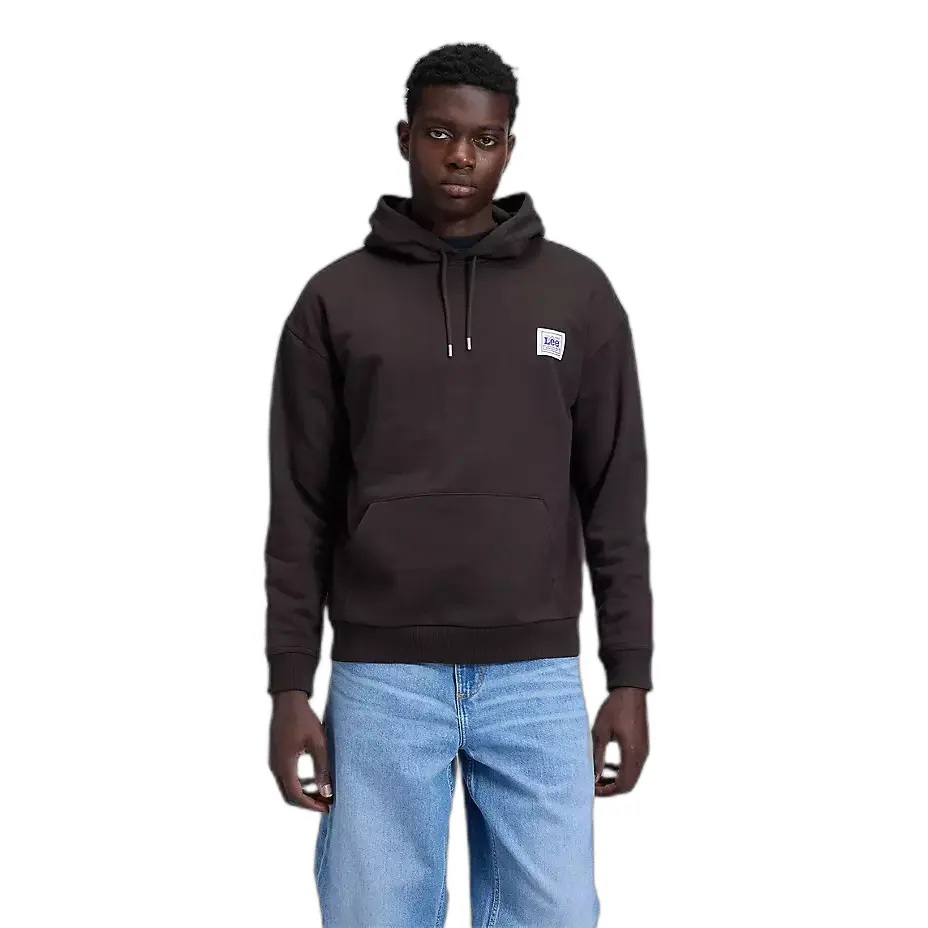 Lee Men's Marron Hooded Sweatshirt
