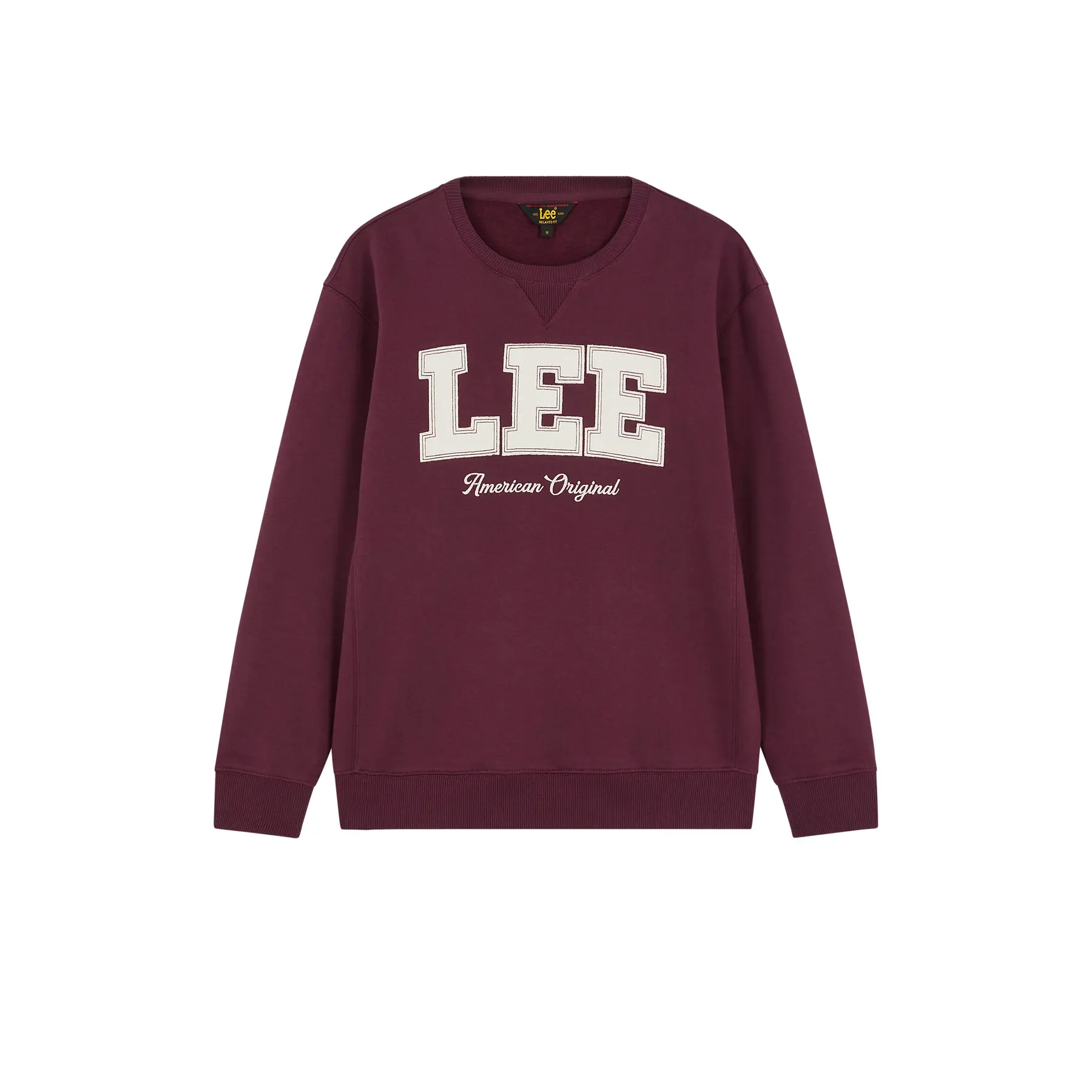 Lee Men's Violet Sweatshirt Original Crew