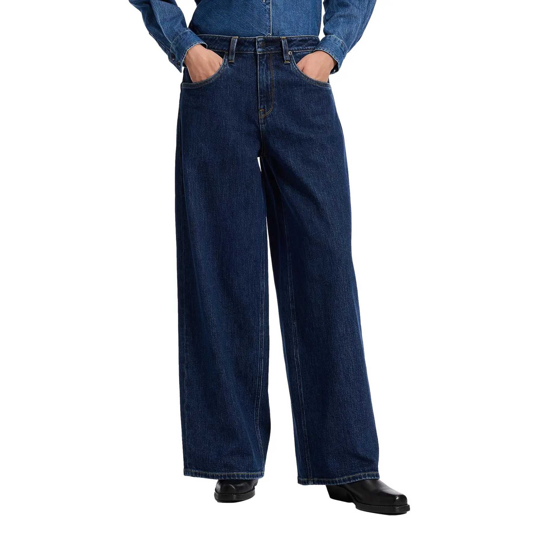 Jeans a gamba larga donna  Slouchy