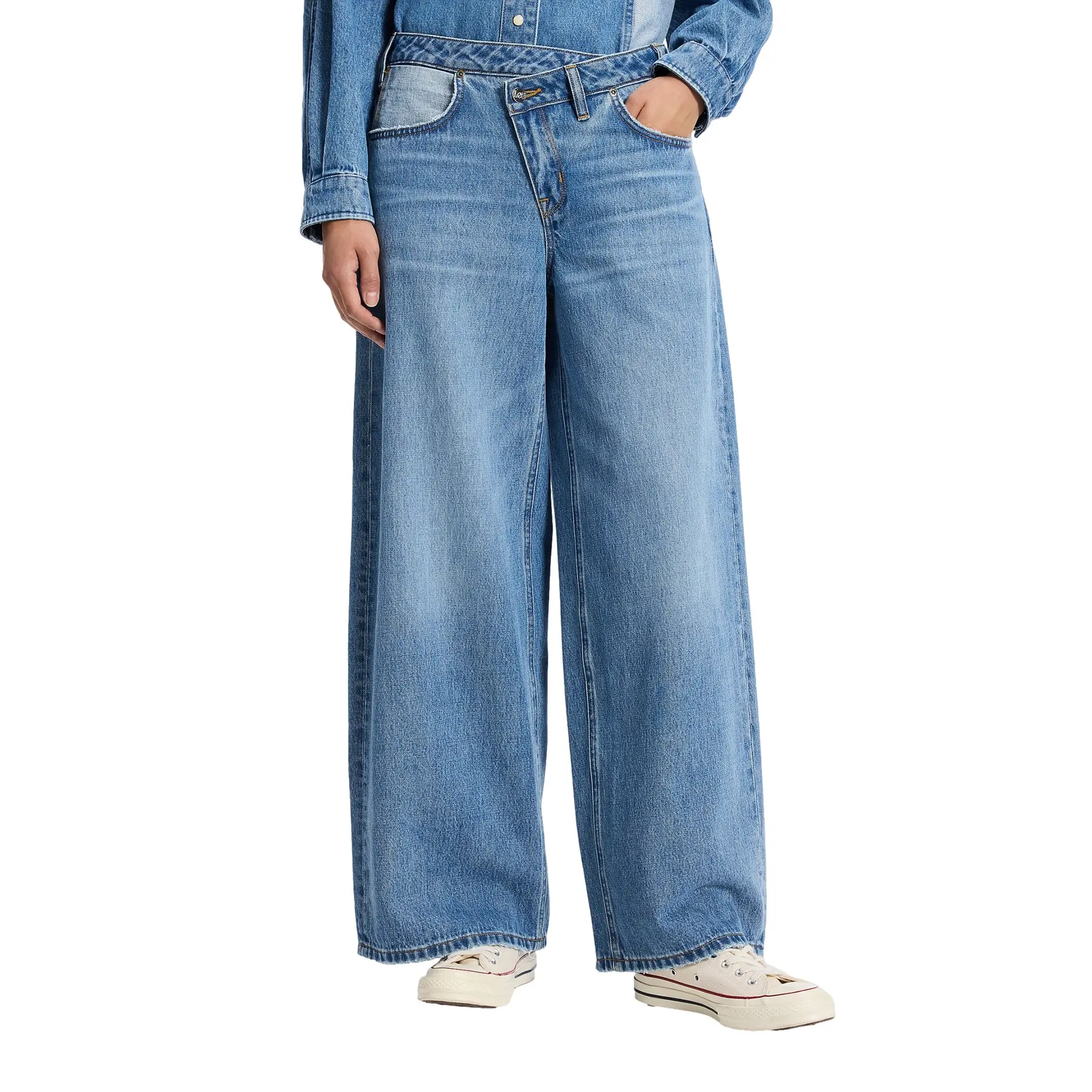 Jeans a gamba larga donna  Slouchy