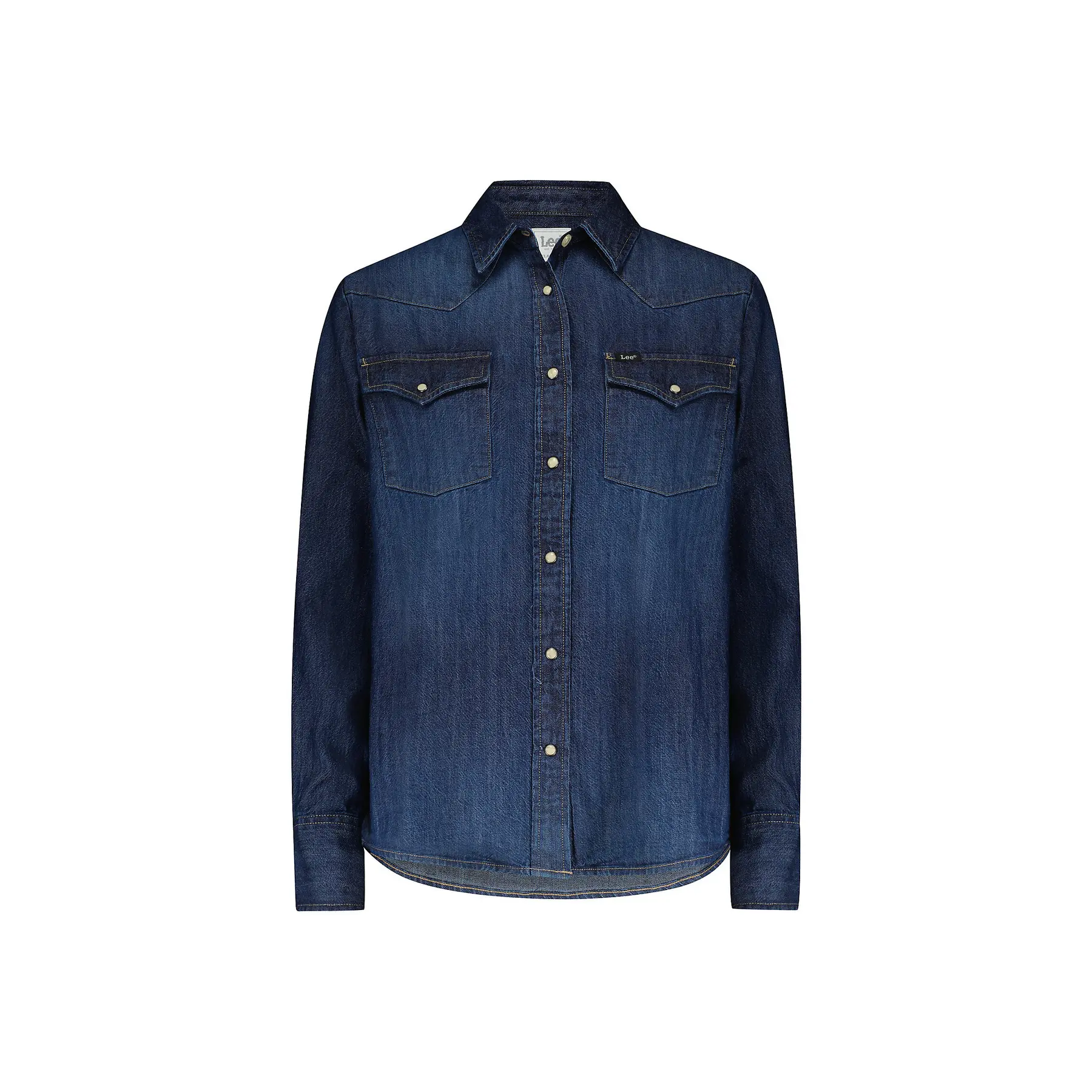 Camicia da donna in denim Lee Regular Western