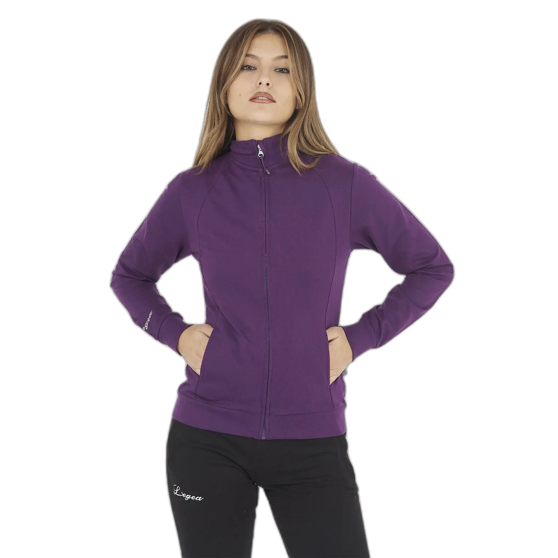 figurbetonter Damen Zip-Hoodie Legea Ridaka