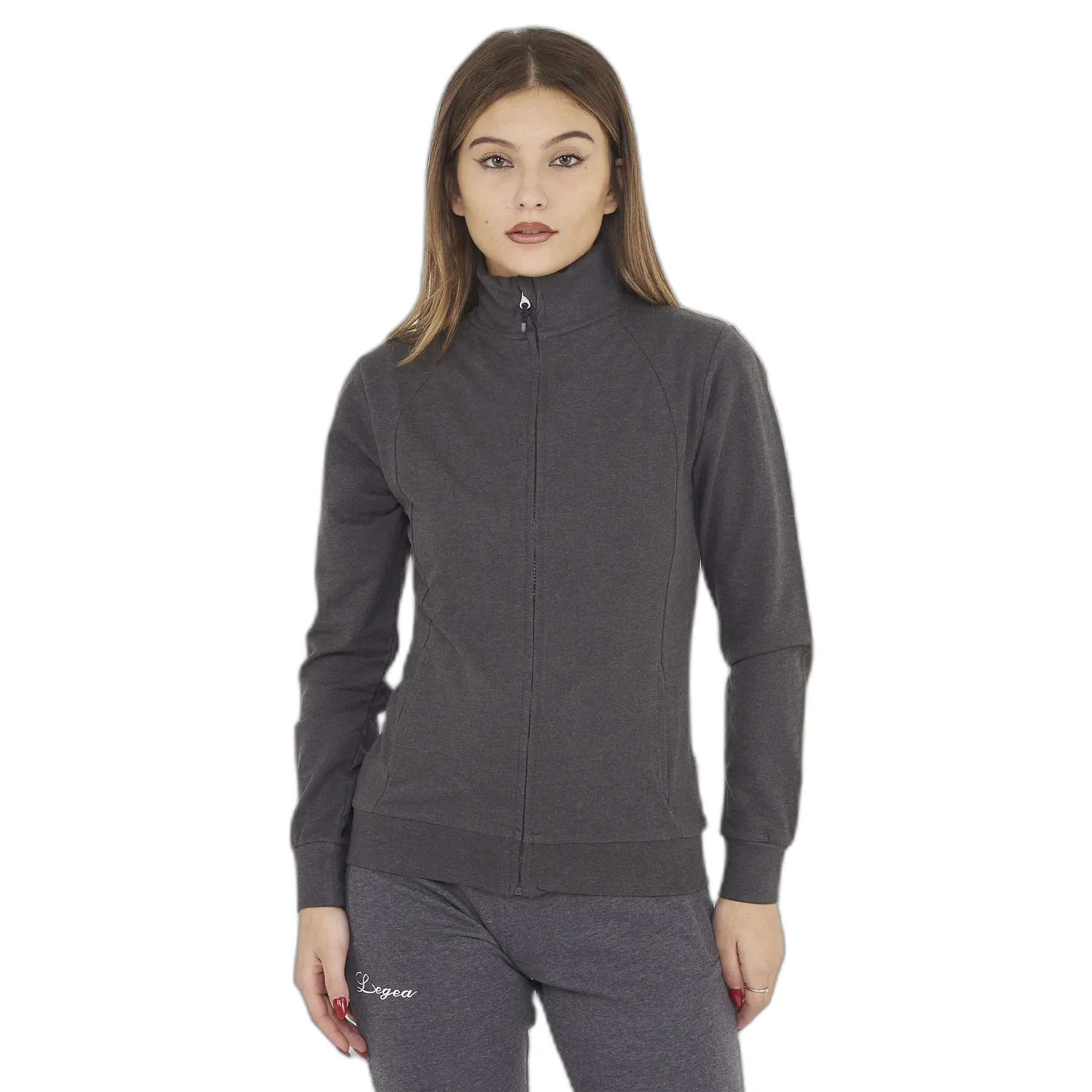 figurbetonter Damen Zip-Hoodie Legea Ridaka