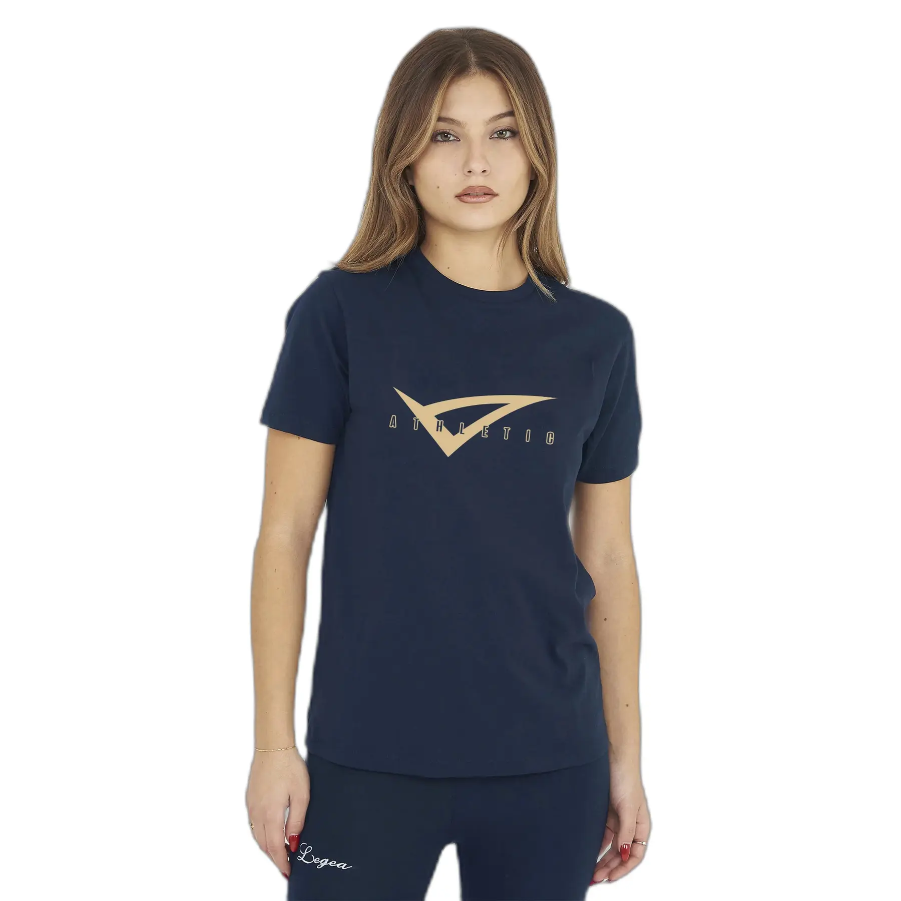 Minimalist Baumwoll-T-Shirt für Frauen Legea Move