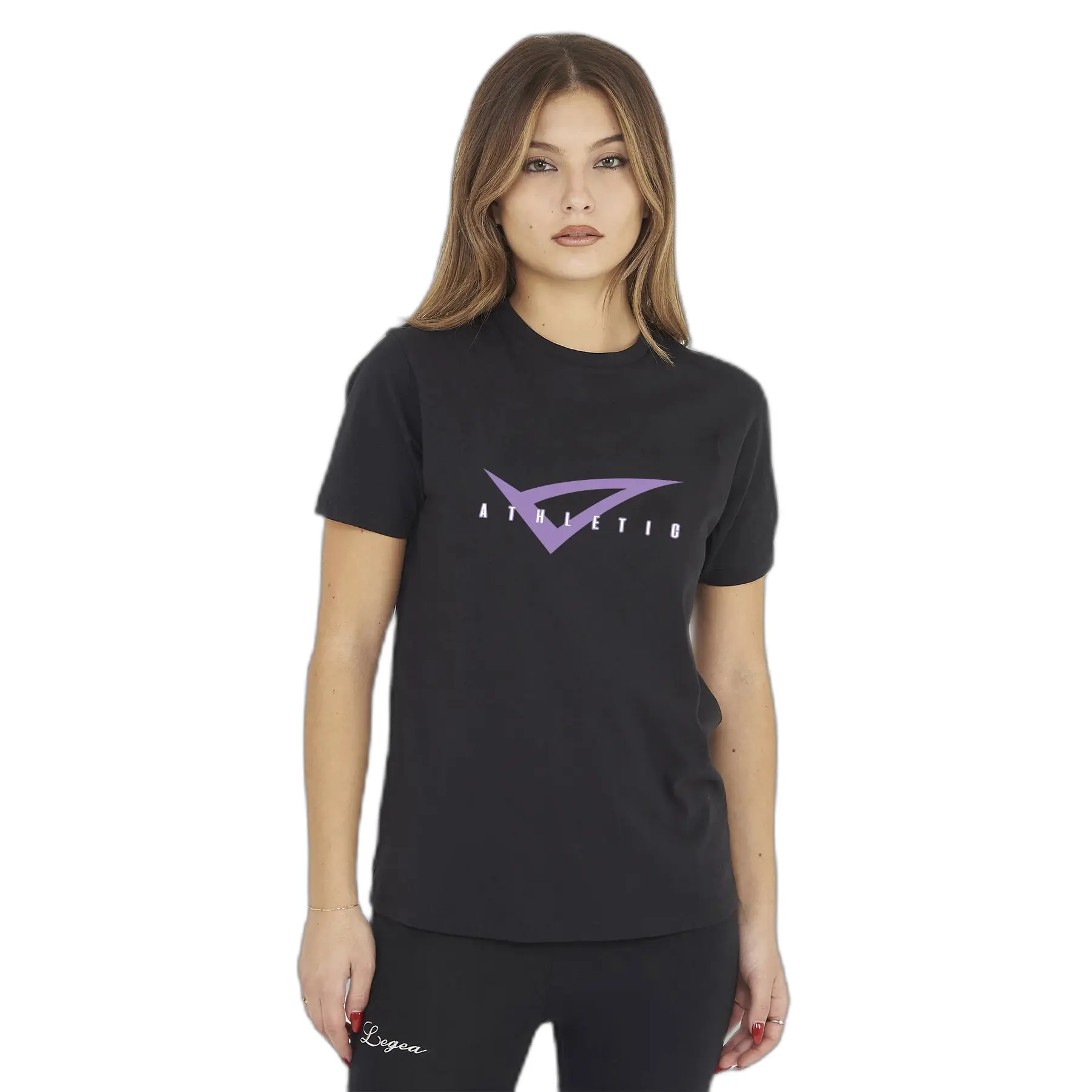 Minimalist Baumwoll-T-Shirt für Frauen Legea Move