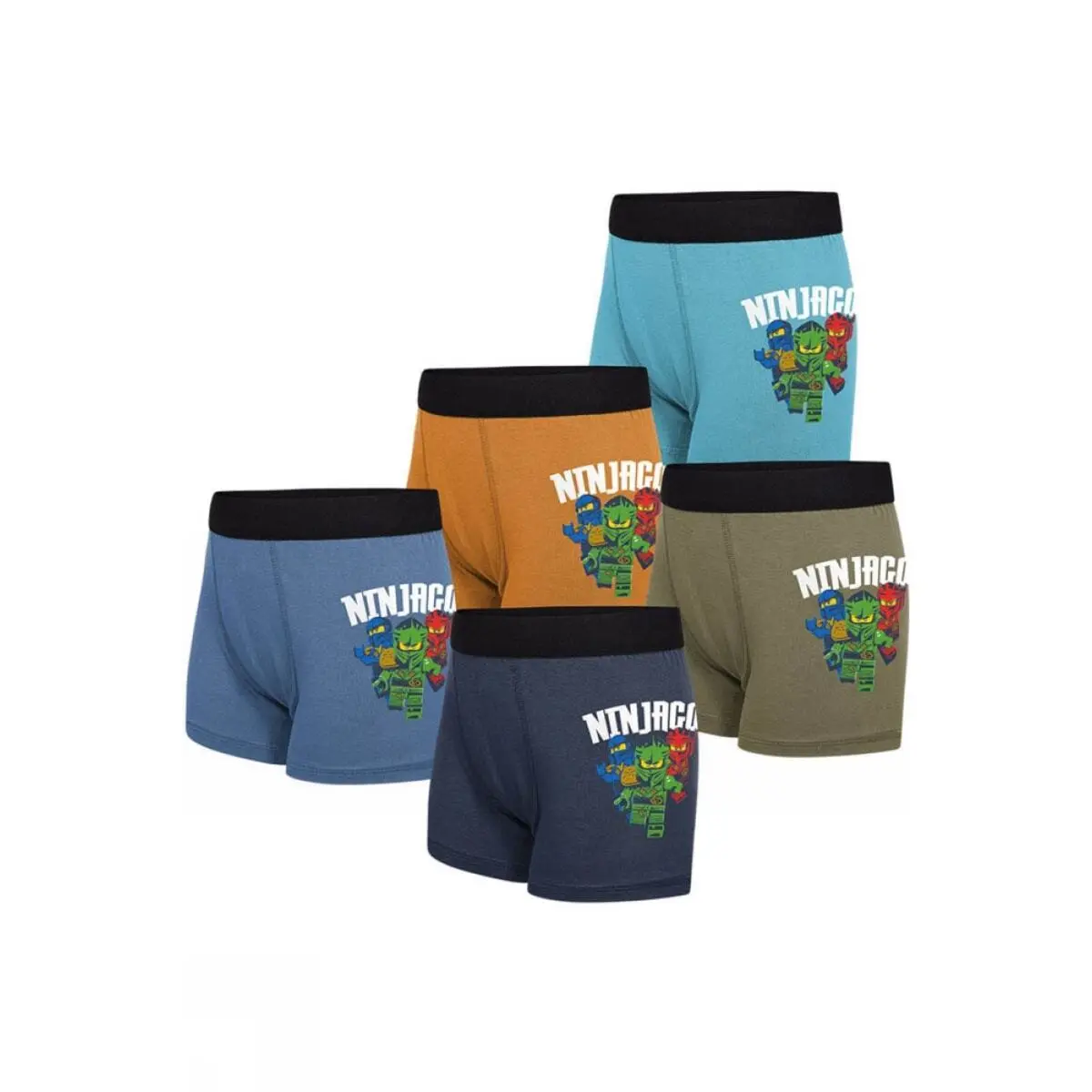 Boxer enfant Lego Wear Ninjago Lwaiko 100 (x5) Boxer enfant Lego Wear Ninjago Lwaiko 100 (x5)