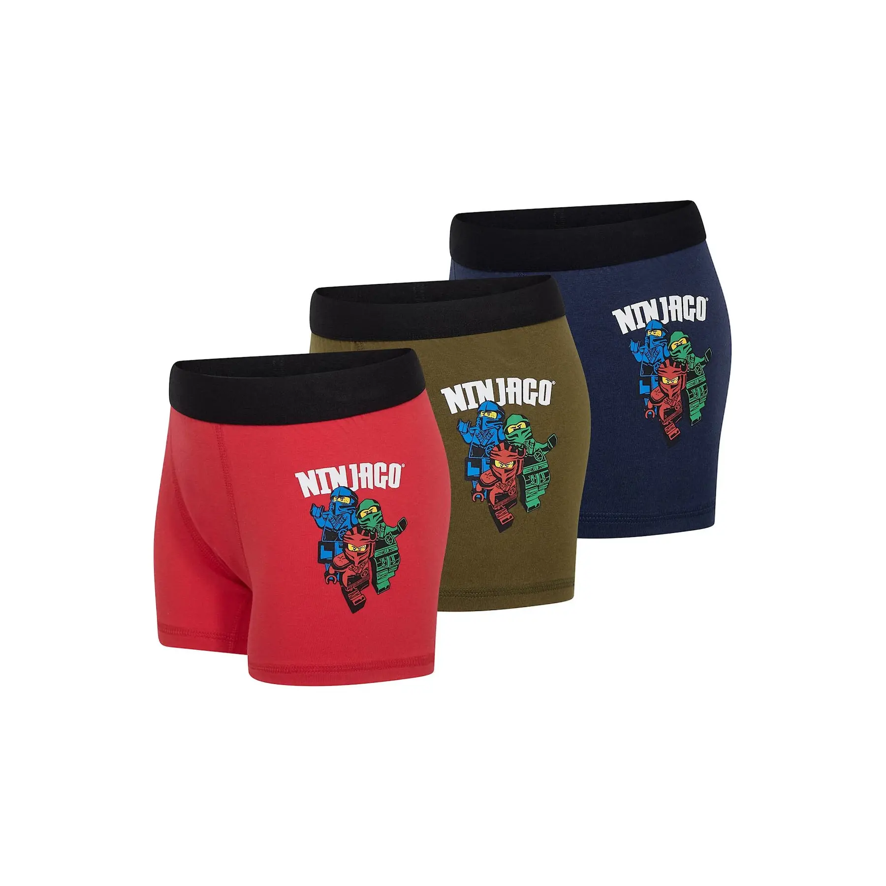 Boxer bébé garçon Lego Wear Ninjago Lwagan 601 (x3) Boxer bébé garçon Lego Wear Ninjago Lwagan 601 (x3)