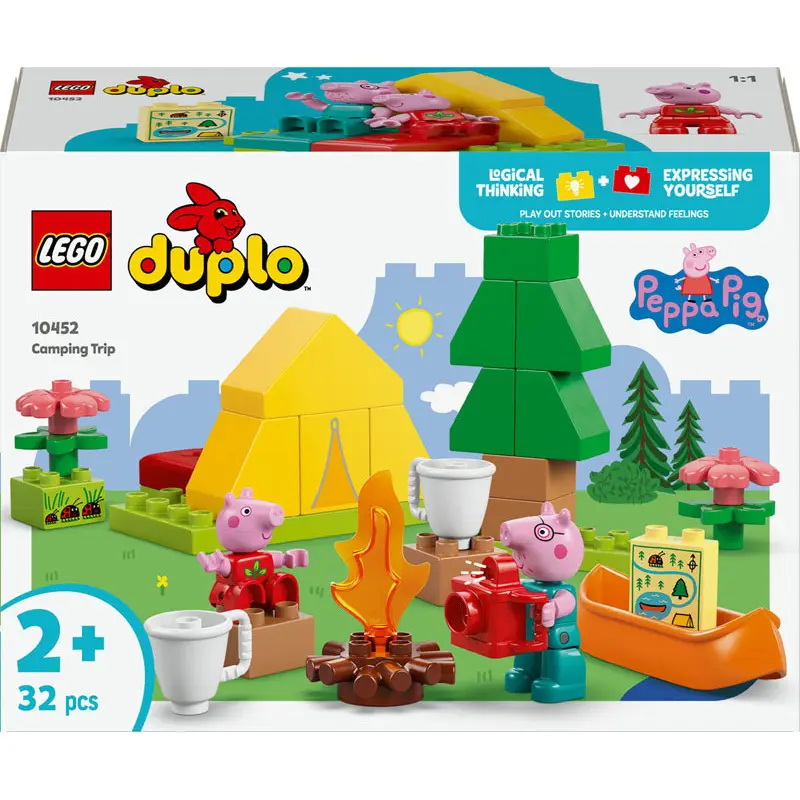 Duplo Peppa Pig Camping Ferien Bauklötze Lego