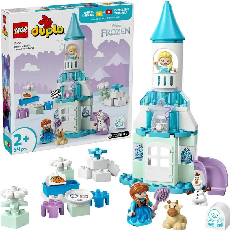 Kreative Aktivitäten Lego Fête Au Chateau Glace Frozen