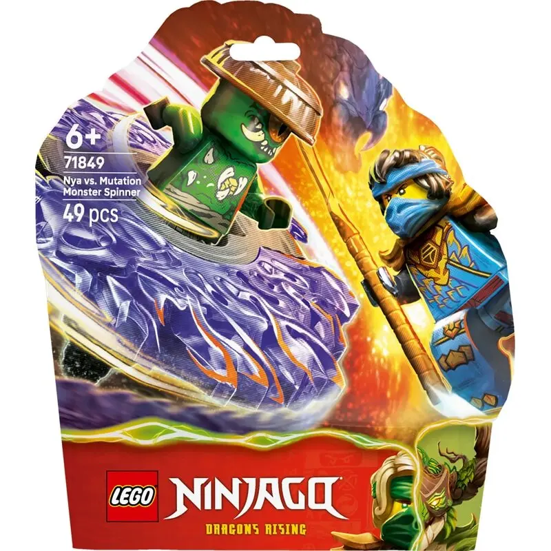 Konstruktionsspielzeug nya vs Monster Kreisel Ninjago Lego