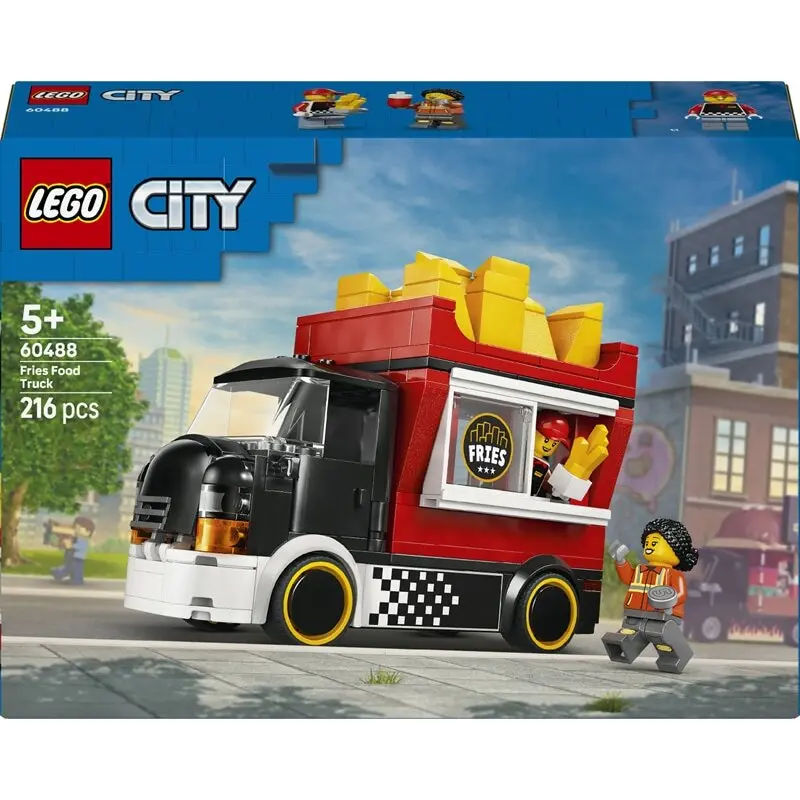 Food-Truck Frittenstadt Baukasten Lego