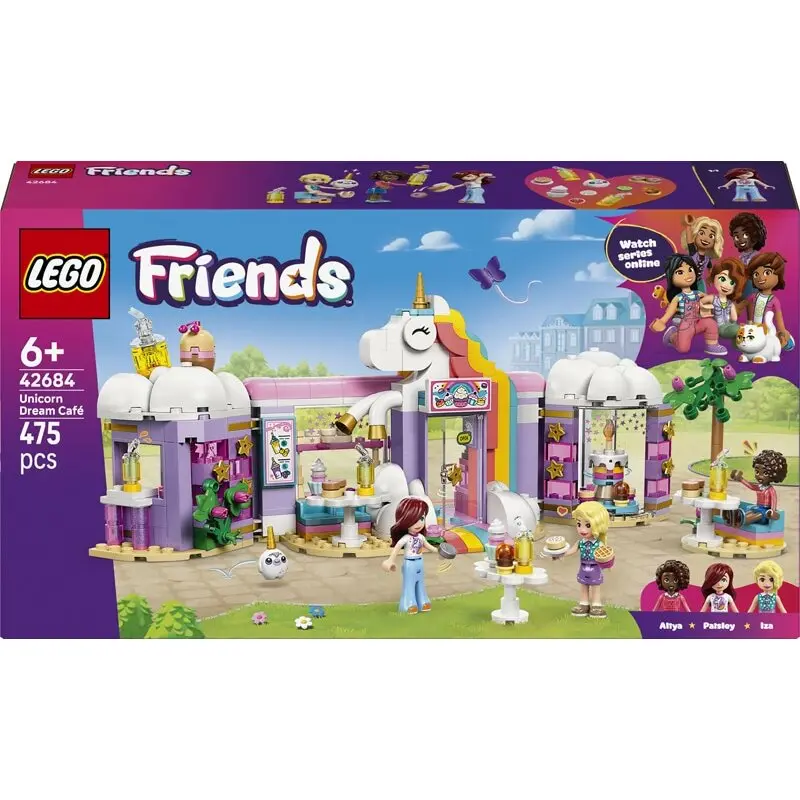 Konstruktionsspielzeug Einhorn Café Freunde Lego