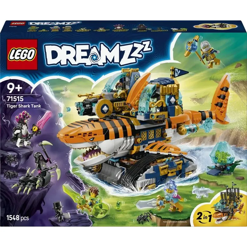 Jeux de construction char requin tigre dreamzzz Lego