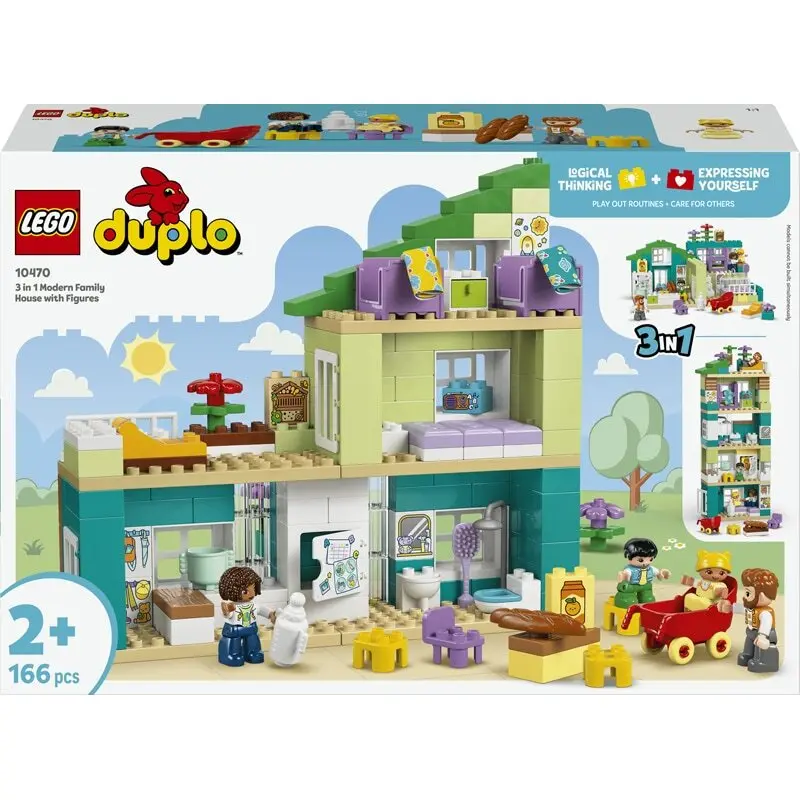 Jeux de construction maison familiale 3 en 1 duplo Lego Jeux de construction maison familiale 3 en 1 duplo Lego