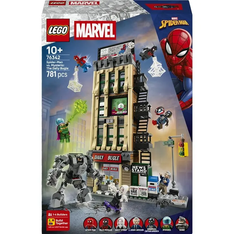 Jeux de construction mysterio daily bugle vs spider Lego Jeux de construction mysterio daily bugle vs spider Lego