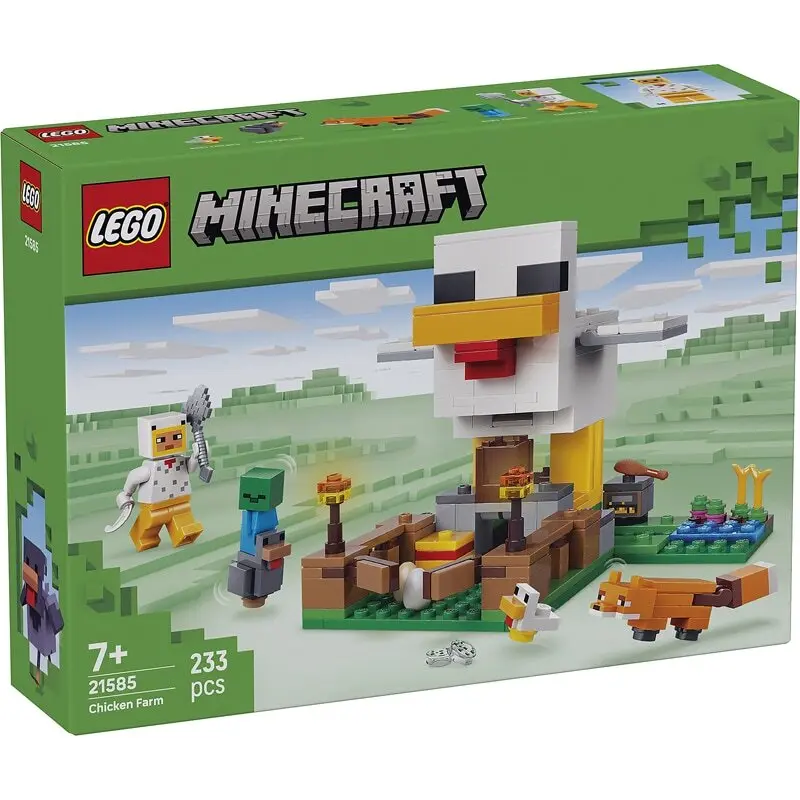 Jeux de construction ferme à poulet minecraft Lego