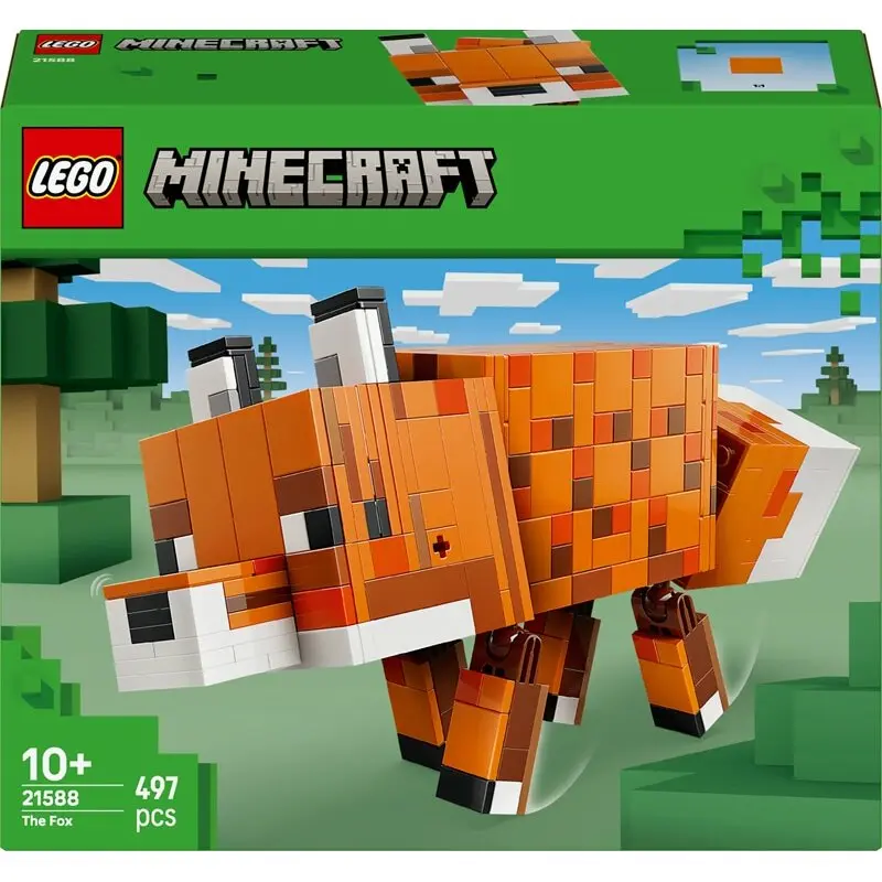 Bauspielzeug Der Fuchs Minecraft Lego
