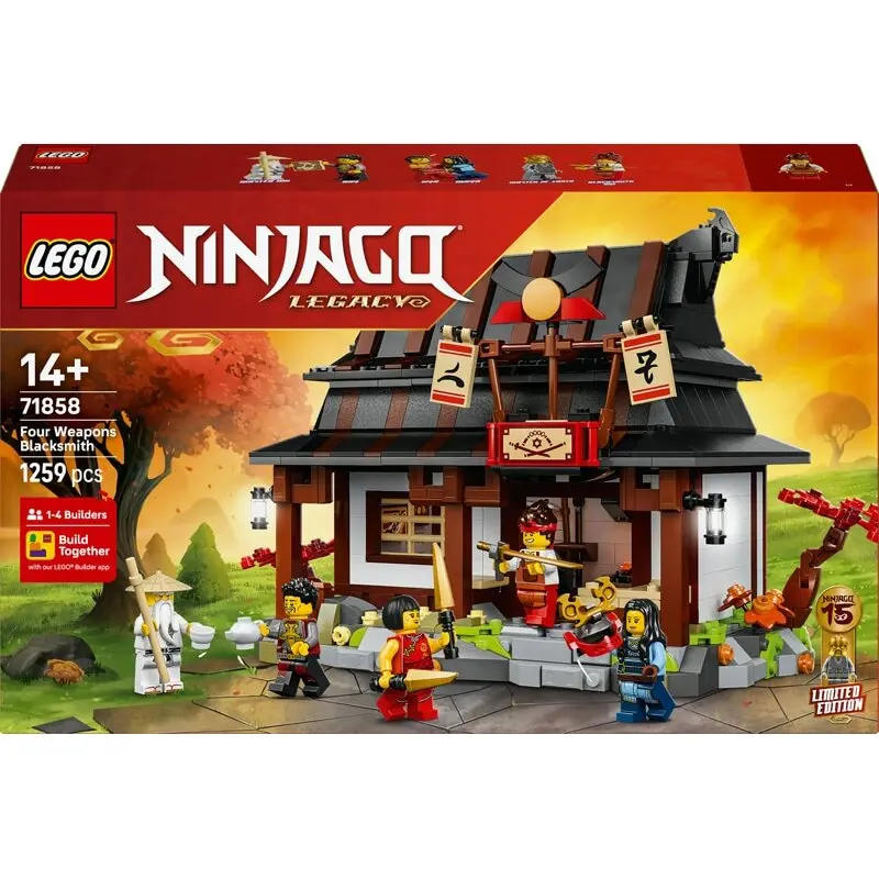Lego Ninjago 71858 15-Jähriges Jubiläum: Vier-Waffen-Schmiede - Image 23