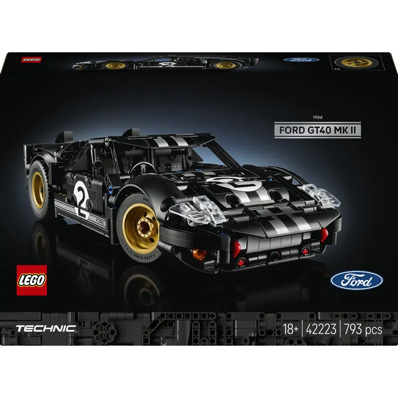 Jeux de construction gt40 mkii 1966 technic ford Lego Jeux de construction gt40 mkii 1966 technic ford Lego