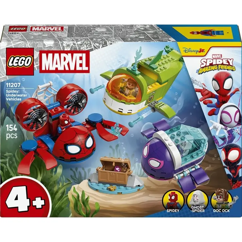 Jeux de construction véhicules sous-marins spidey Lego