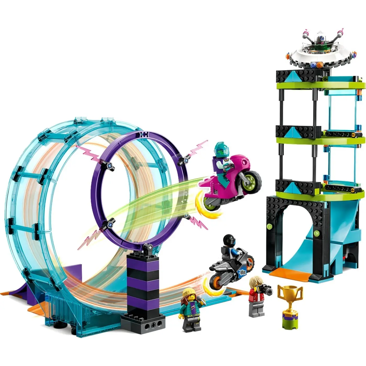 Lego Blau Baukastenspiele Stuntmänner Defi Cascade City - Bild 8