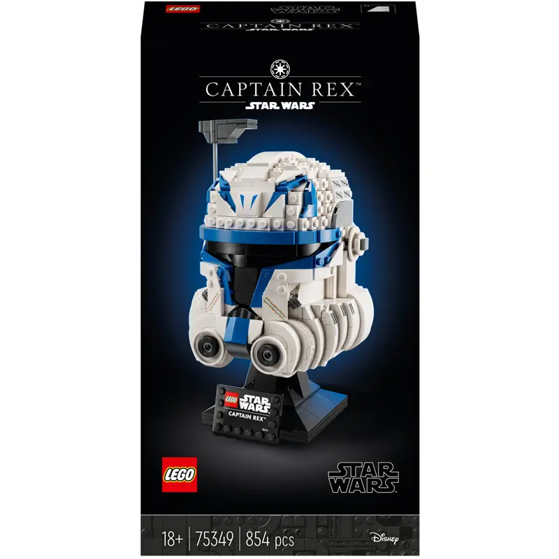 Jeux de construction de casque Lego Capitaine Rex Swars Jeux de construction de casque Lego Capitaine Rex Swars