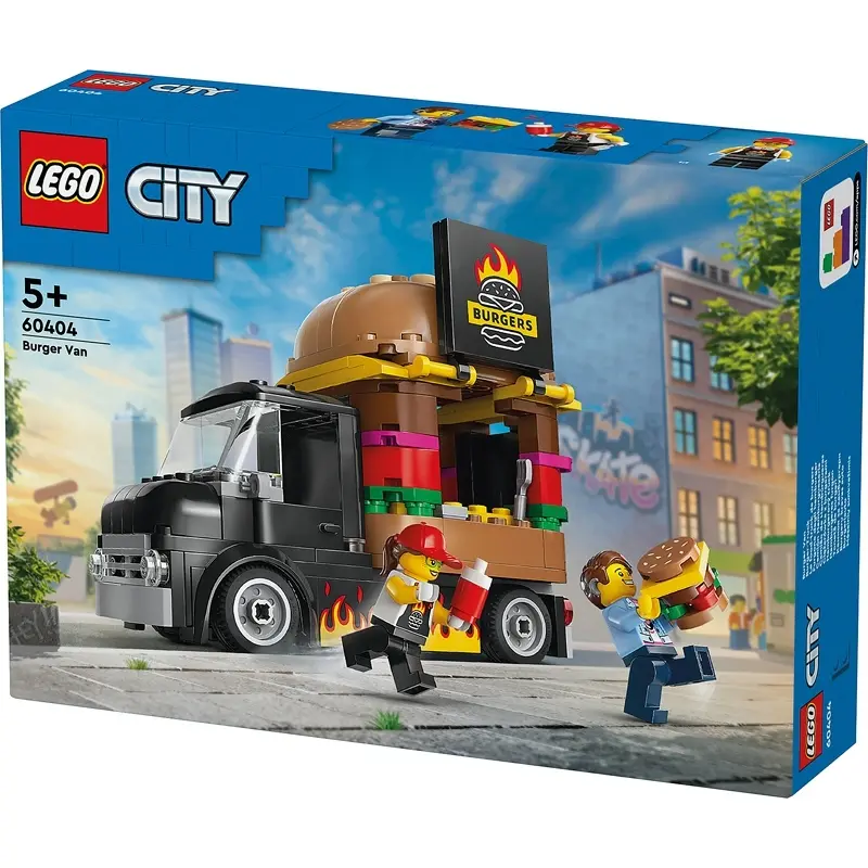 2x Lego City: 60404 Burger Truck (2024) + 60019 Kunstflugzeug Stunt Plane (2013) - Bild 19